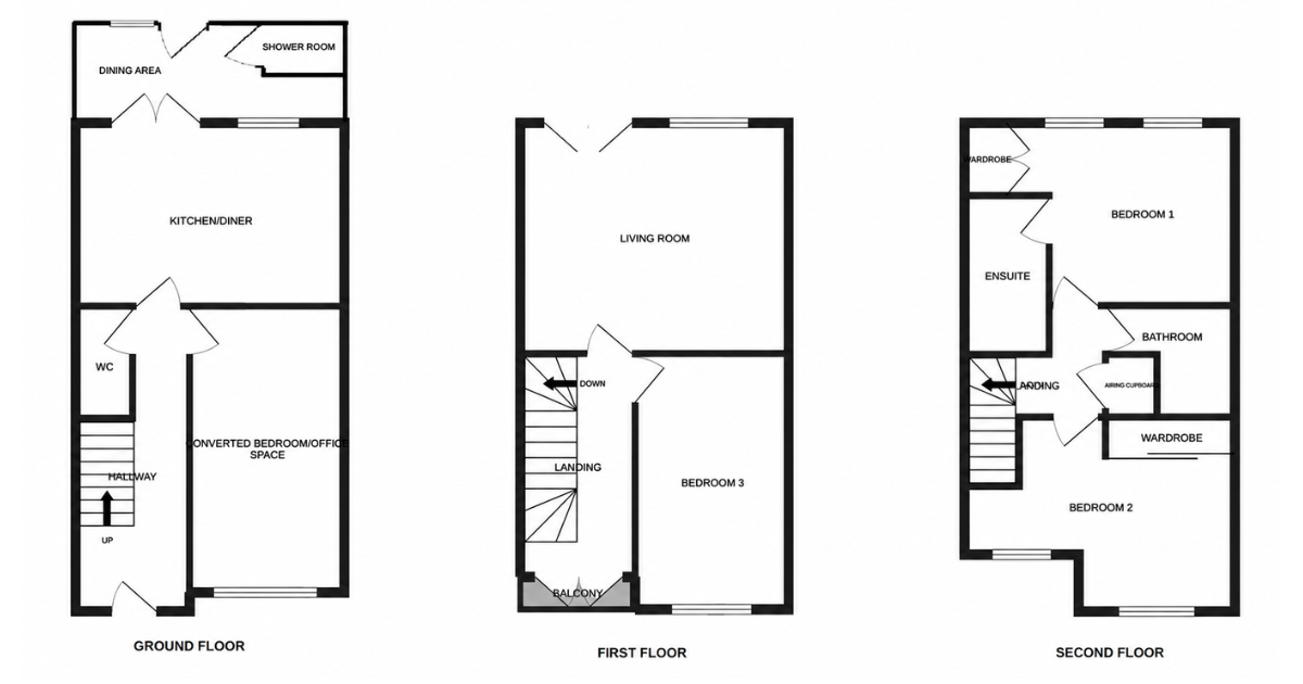 17, Dunoon Drive, Wolverhampton floorplan