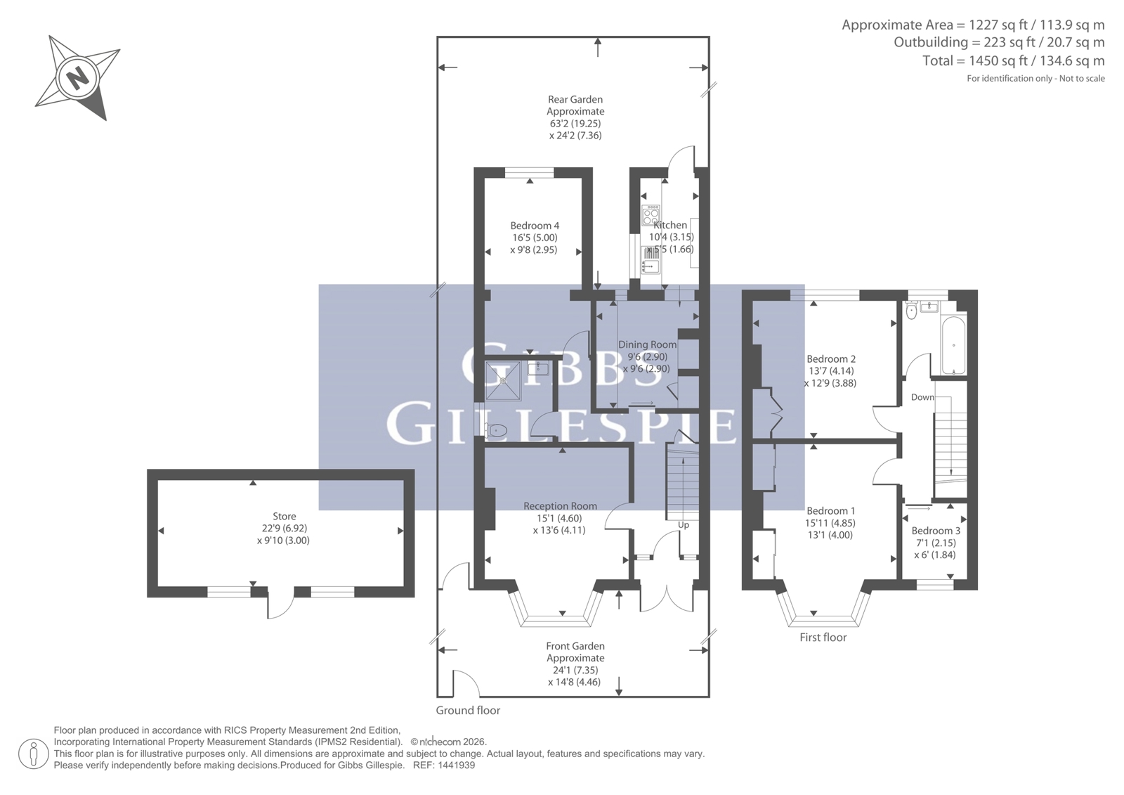 11, Chandos Road, Harrow floorplan