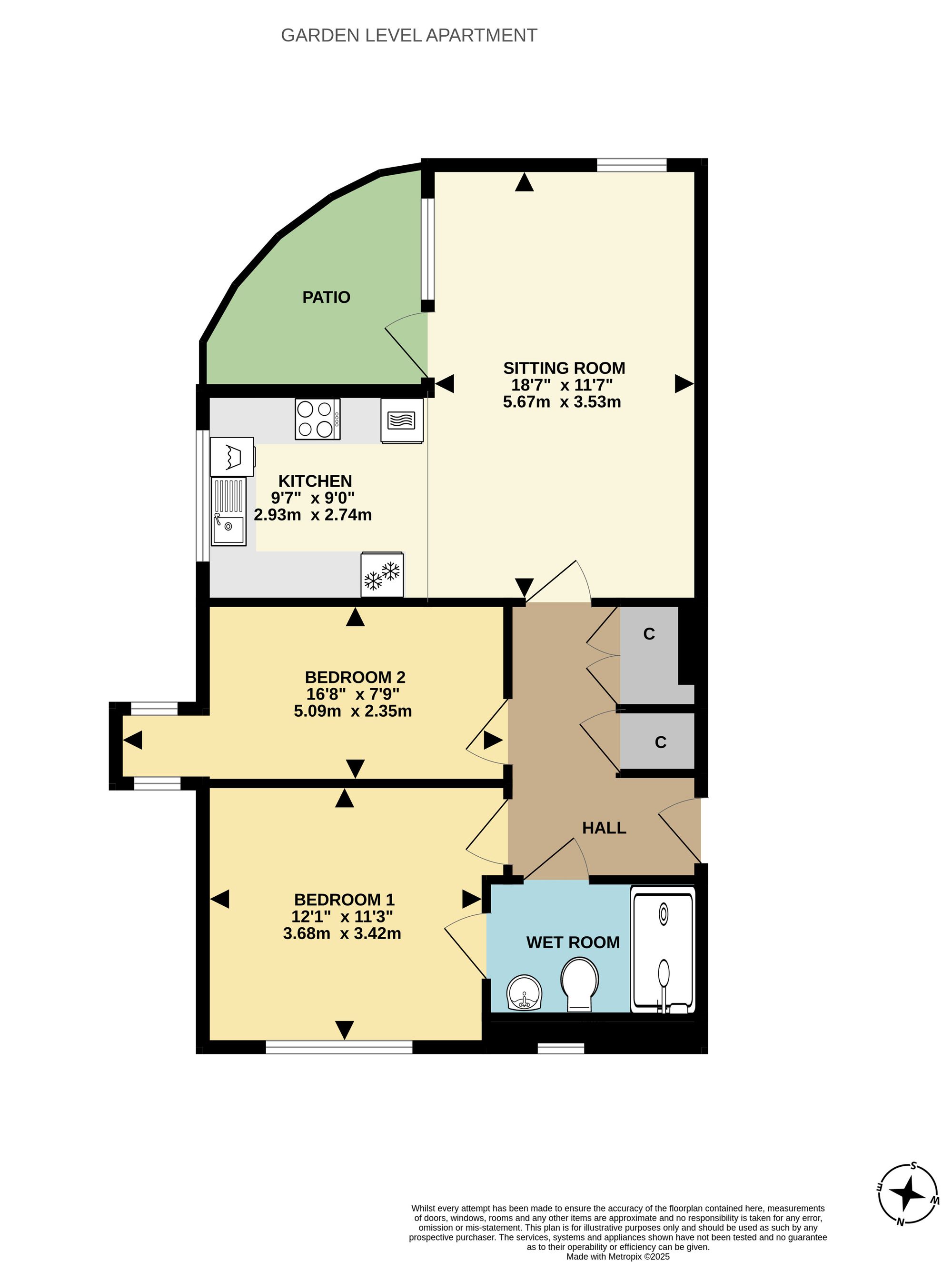 1 Whitley Court Hayes Road, Paignton floorplan
