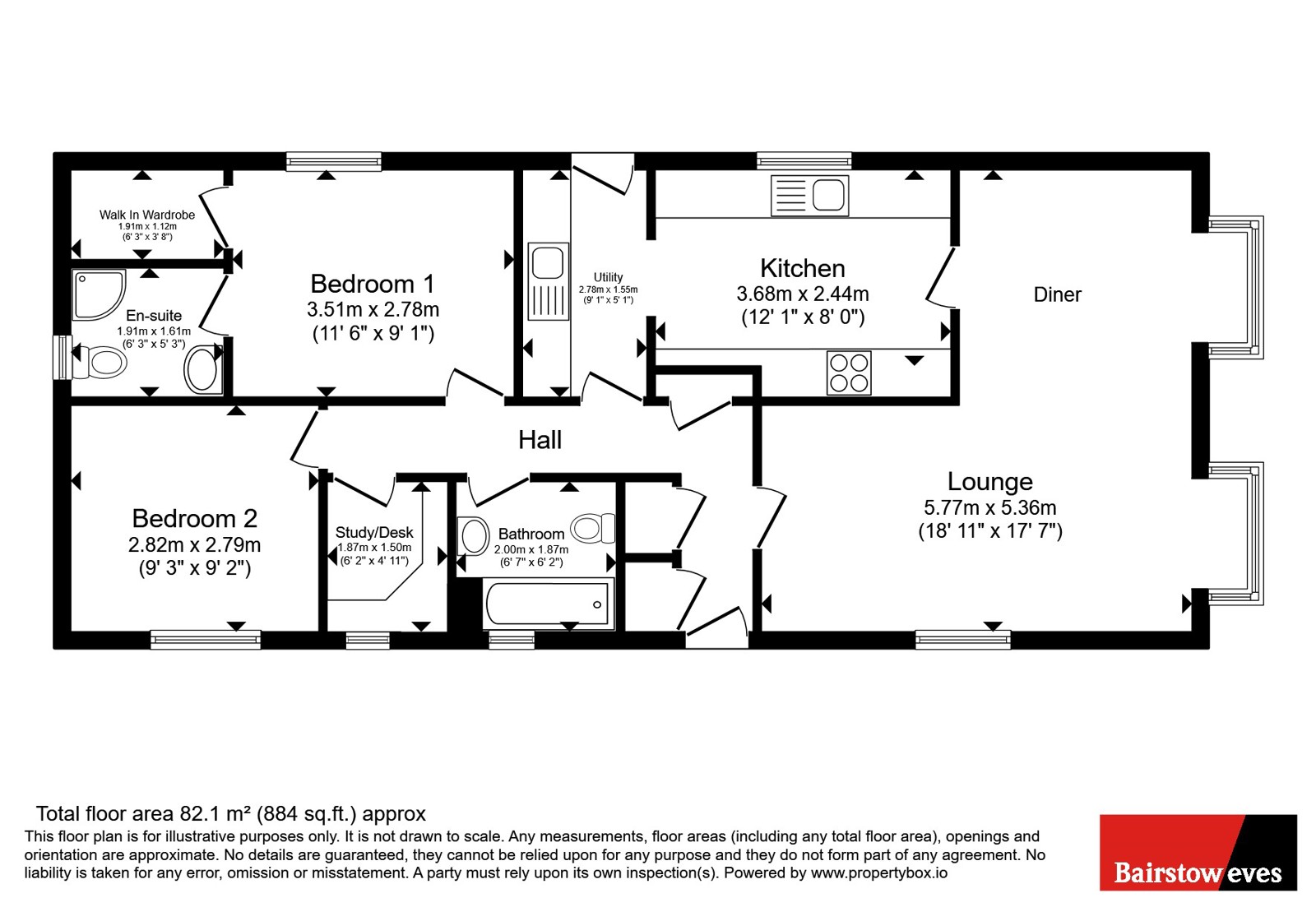 Mayphil Park, 22, Hawk Hill, Wickford floorplan