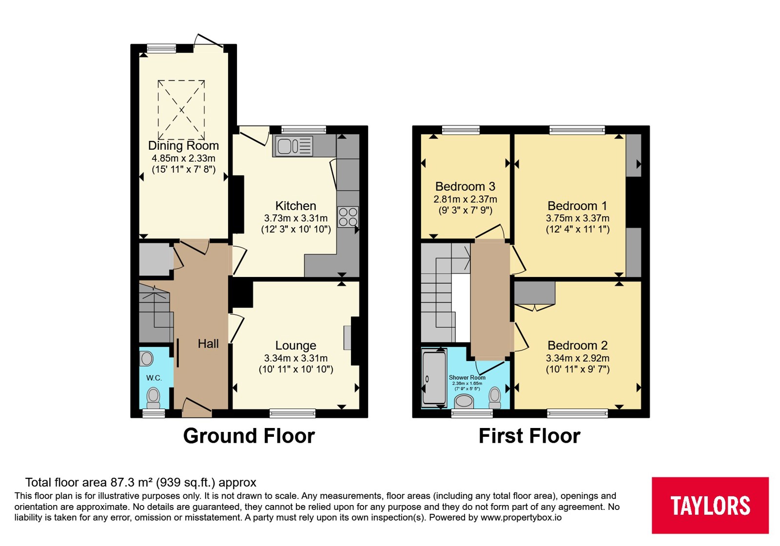 4, Cheyney Close, Gloucestershire floorplan