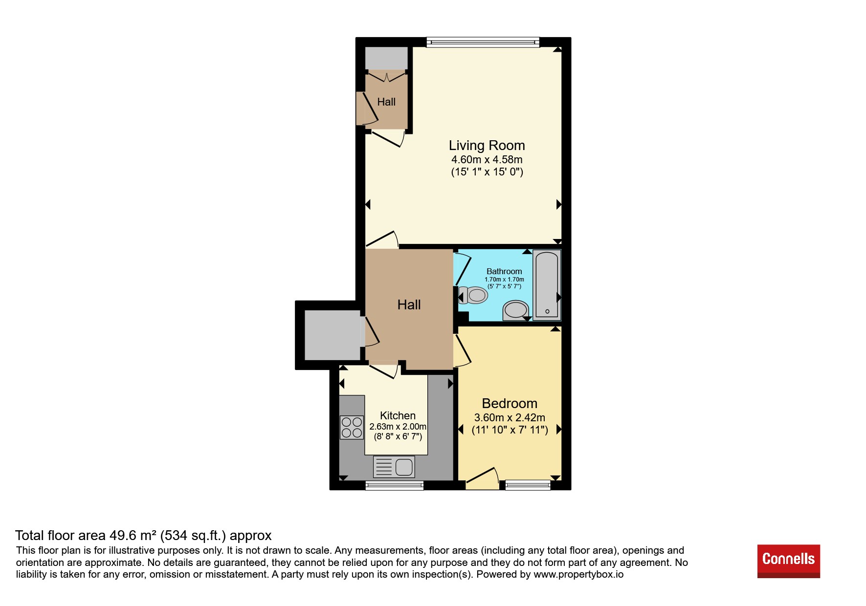 1, Hayter Court, Charlton Mead Drive, Bristol floorplan