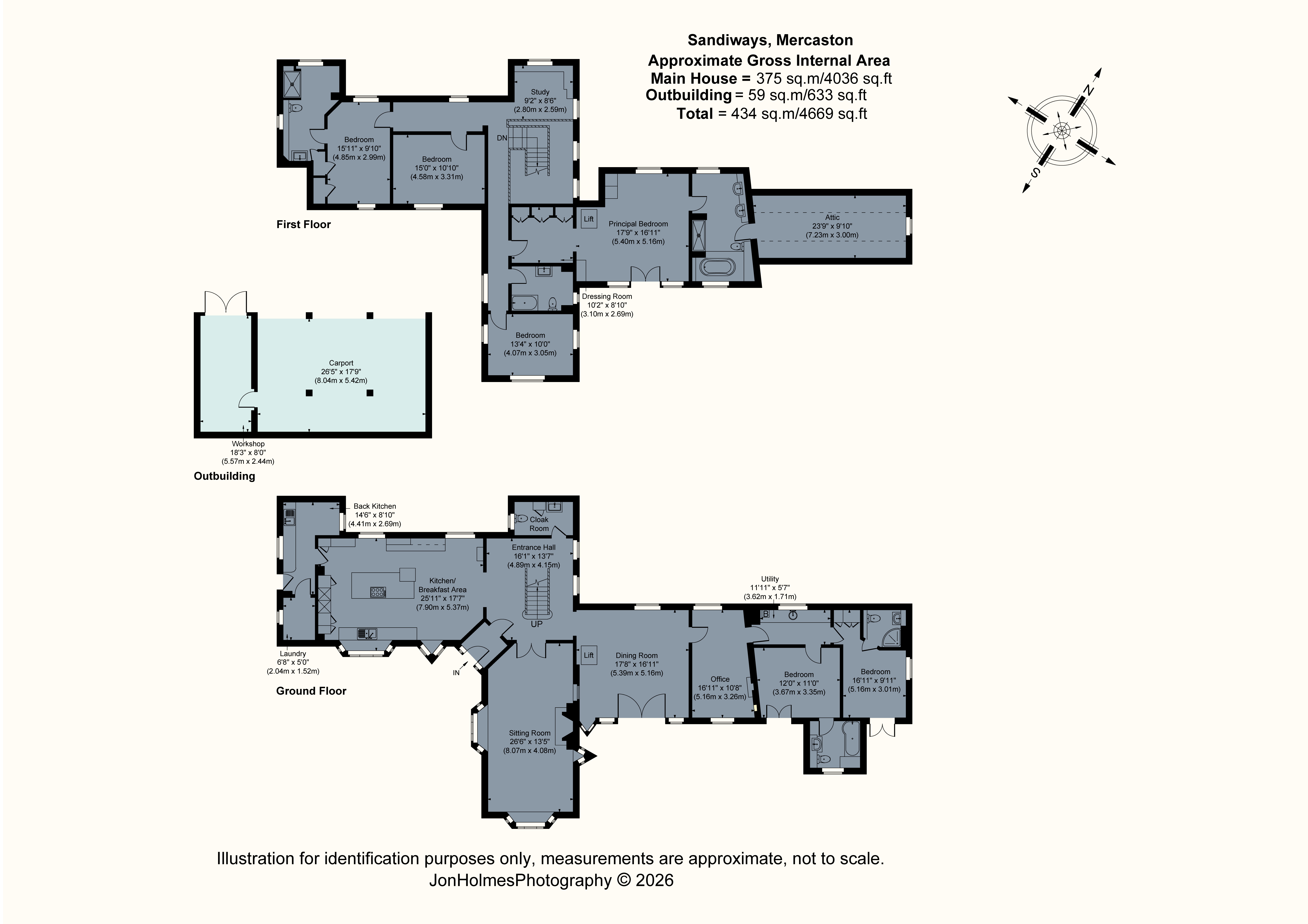 Sandiways,, Mercaston, Ashbourne floorplan