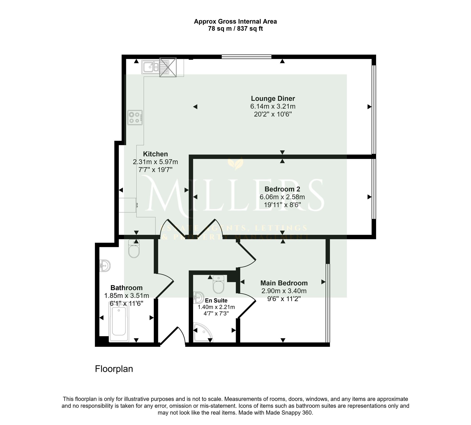 11 Overstrand Views Overstrand Road, Cromer floorplan