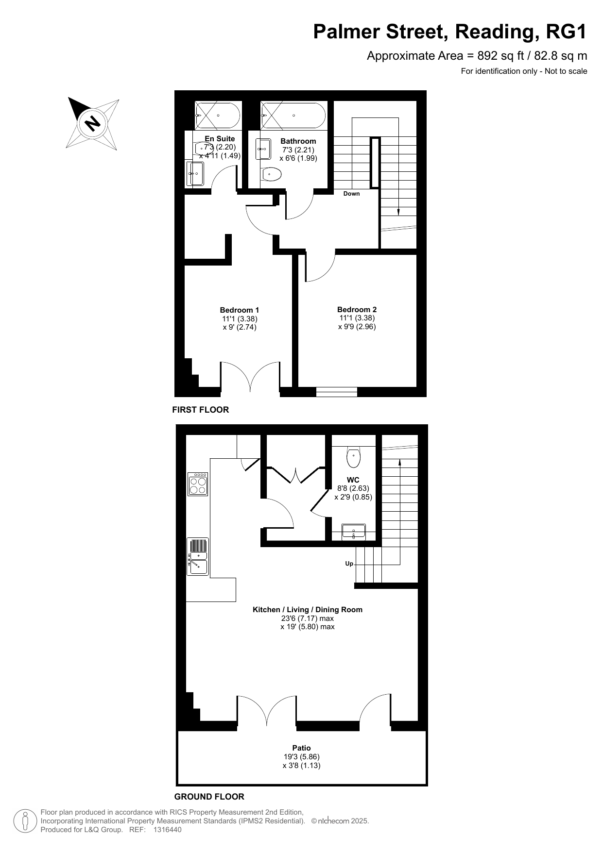 Palmer Street, Huntley Wharf floorplan