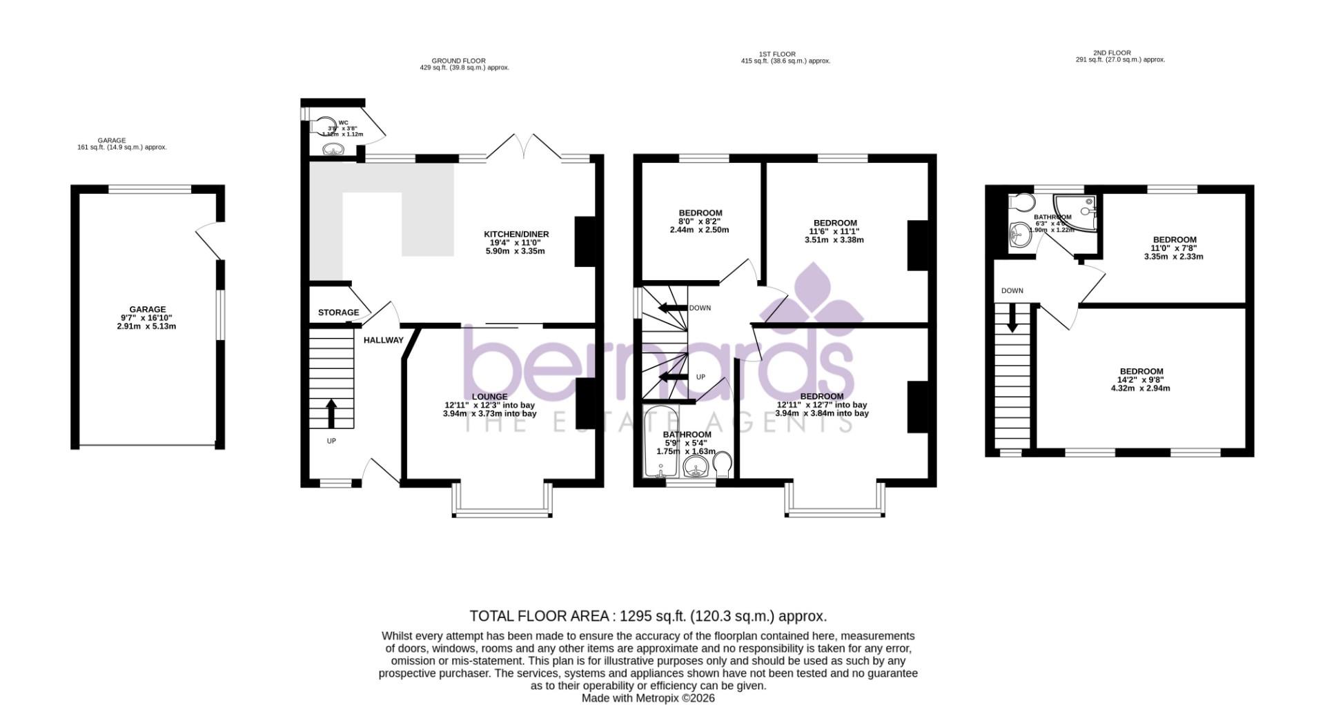 42, Ripley Grove, Portsmouth floorplan