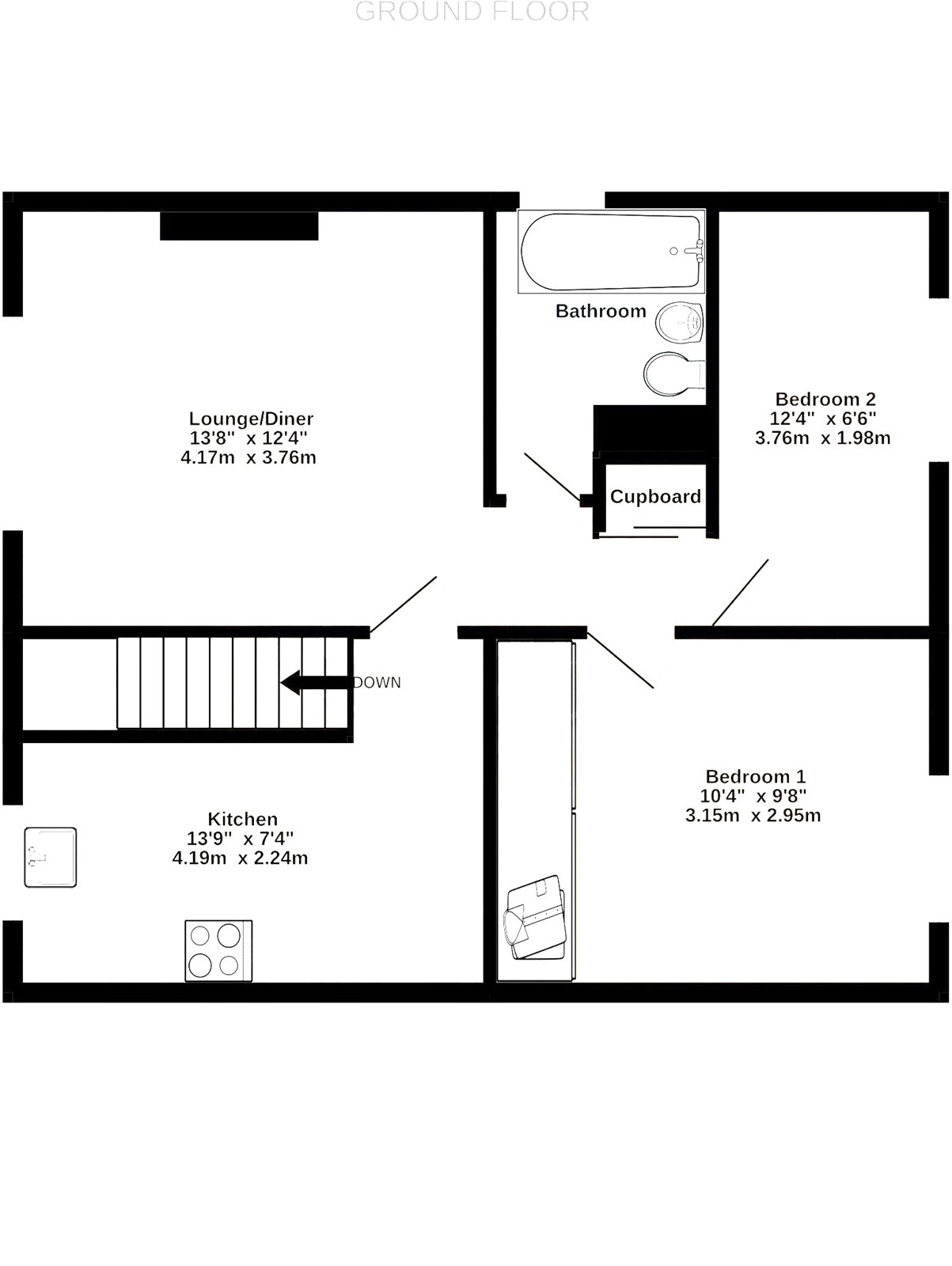 64, Pittmore Road, Christchurch floorplan