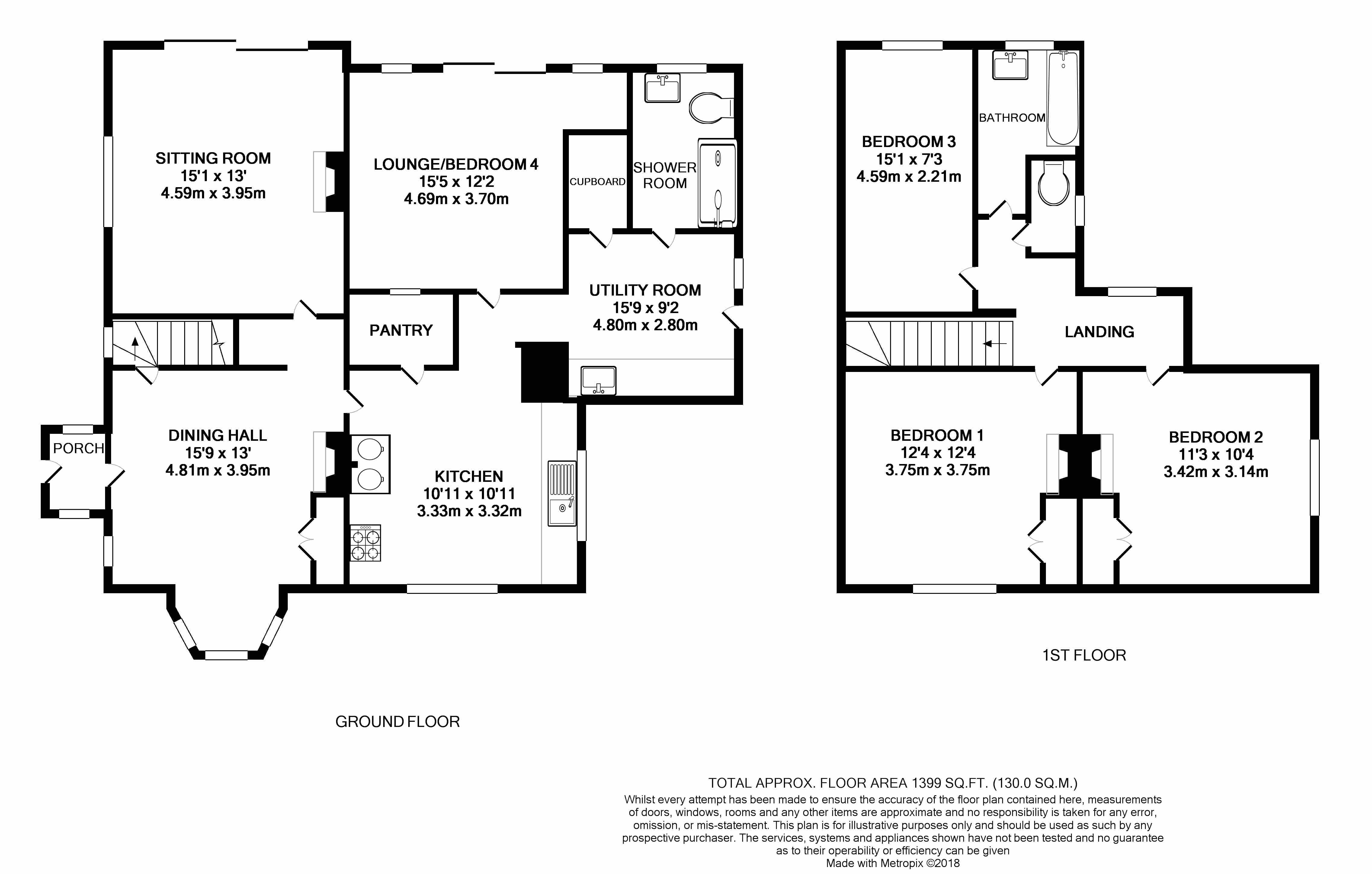 4 Bedrooms Detached house for sale in Cock Lane, Hoddesdon EN11