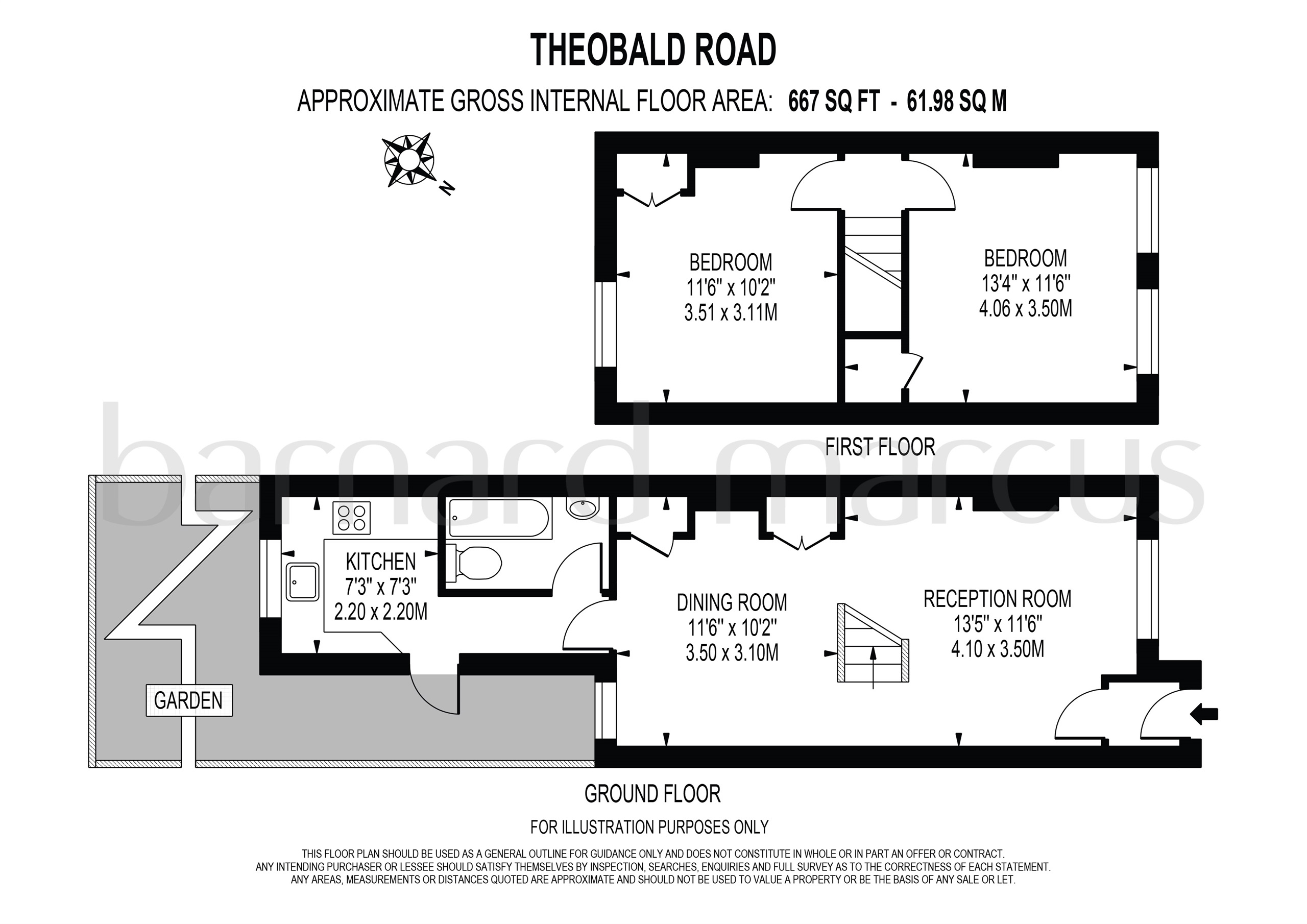 39, Theobald Road, Croydon floorplan