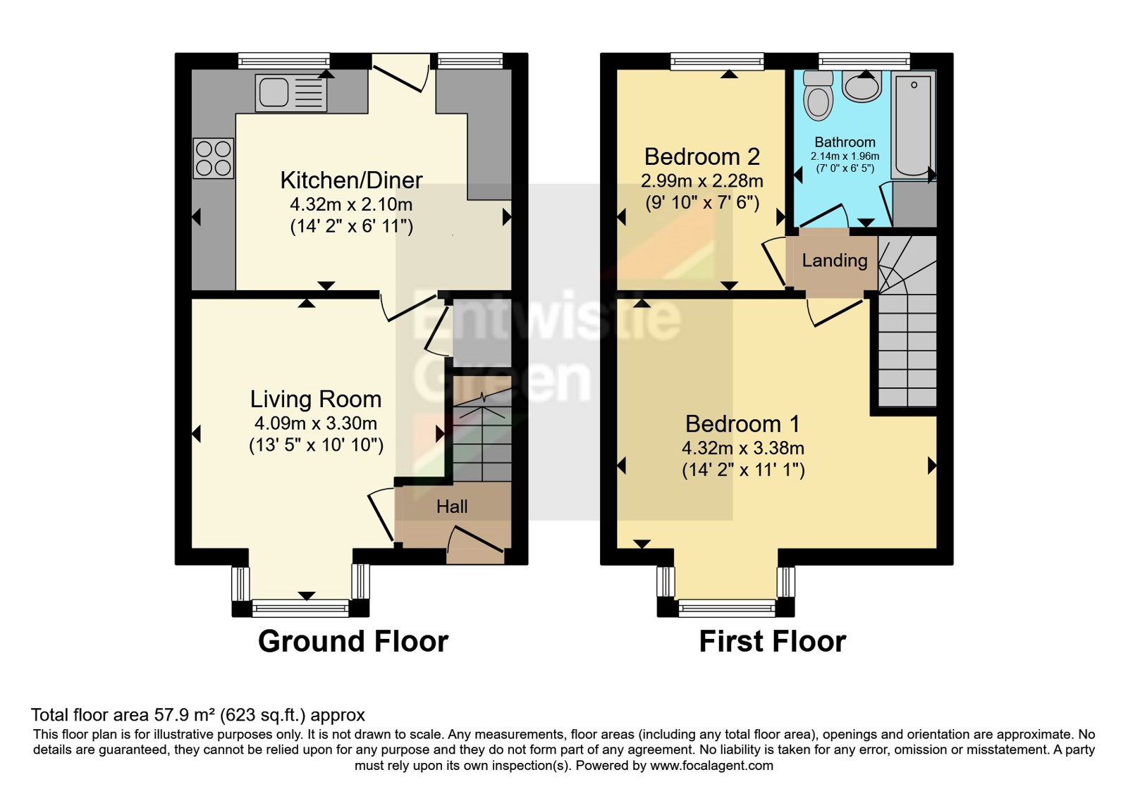Middleton Road, Fairfield, Liverpool, Merseyside, L7 floorplan