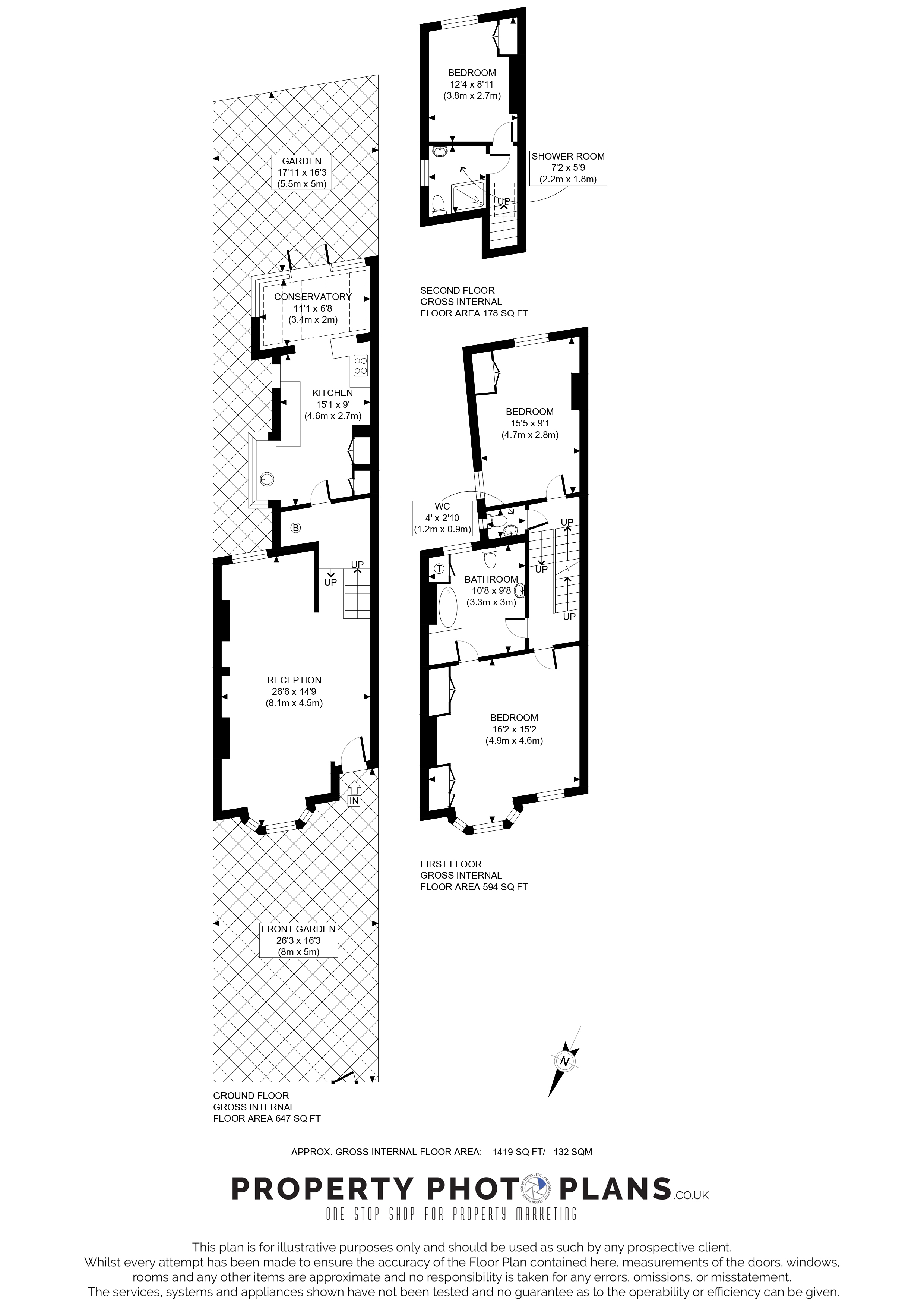 31, Surrey Lane, Battersea, London, SW11 floorplan