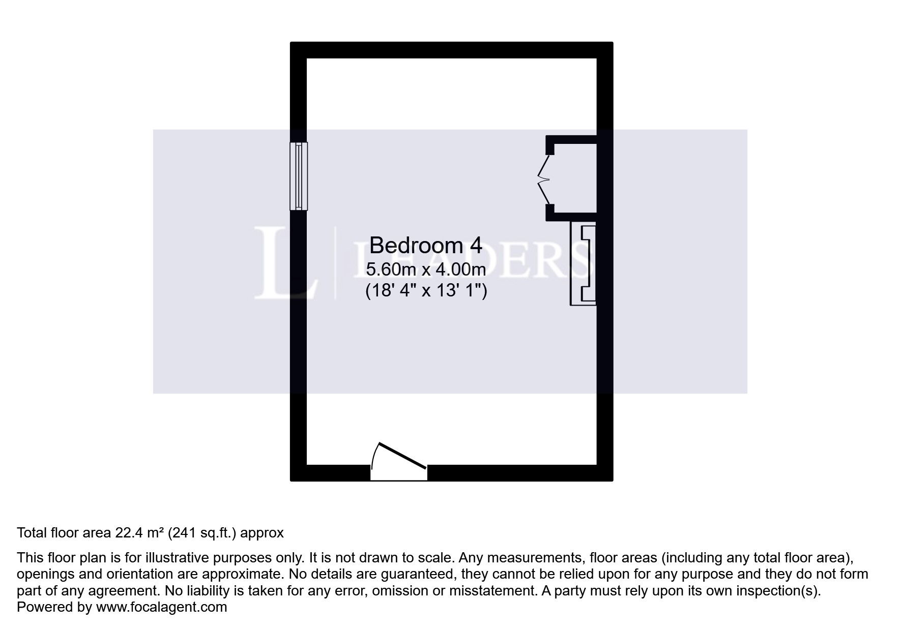 Room 4, 31, Gladys Avenue, Hampshire floorplan
