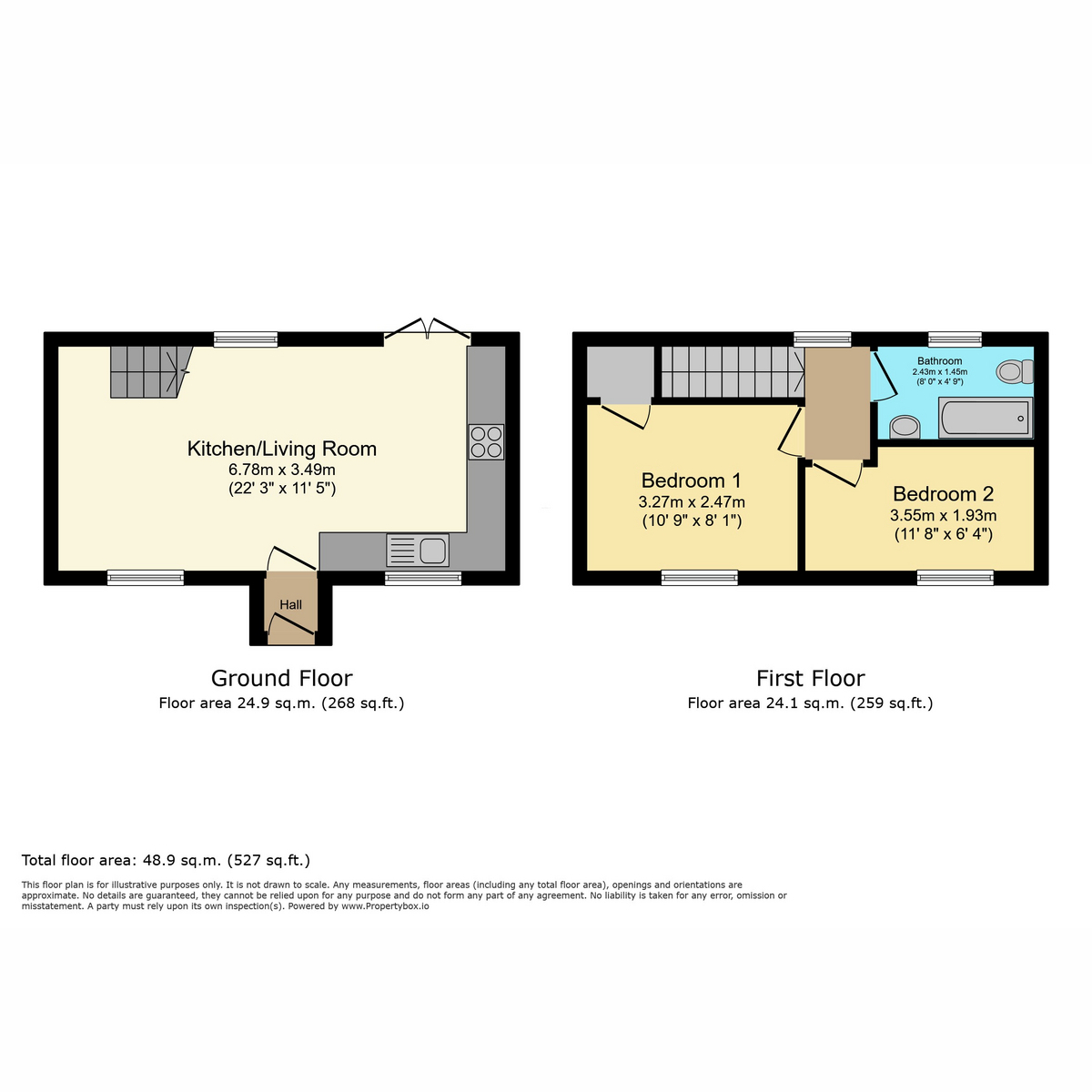 28, Dean Close, Doncaster floorplan