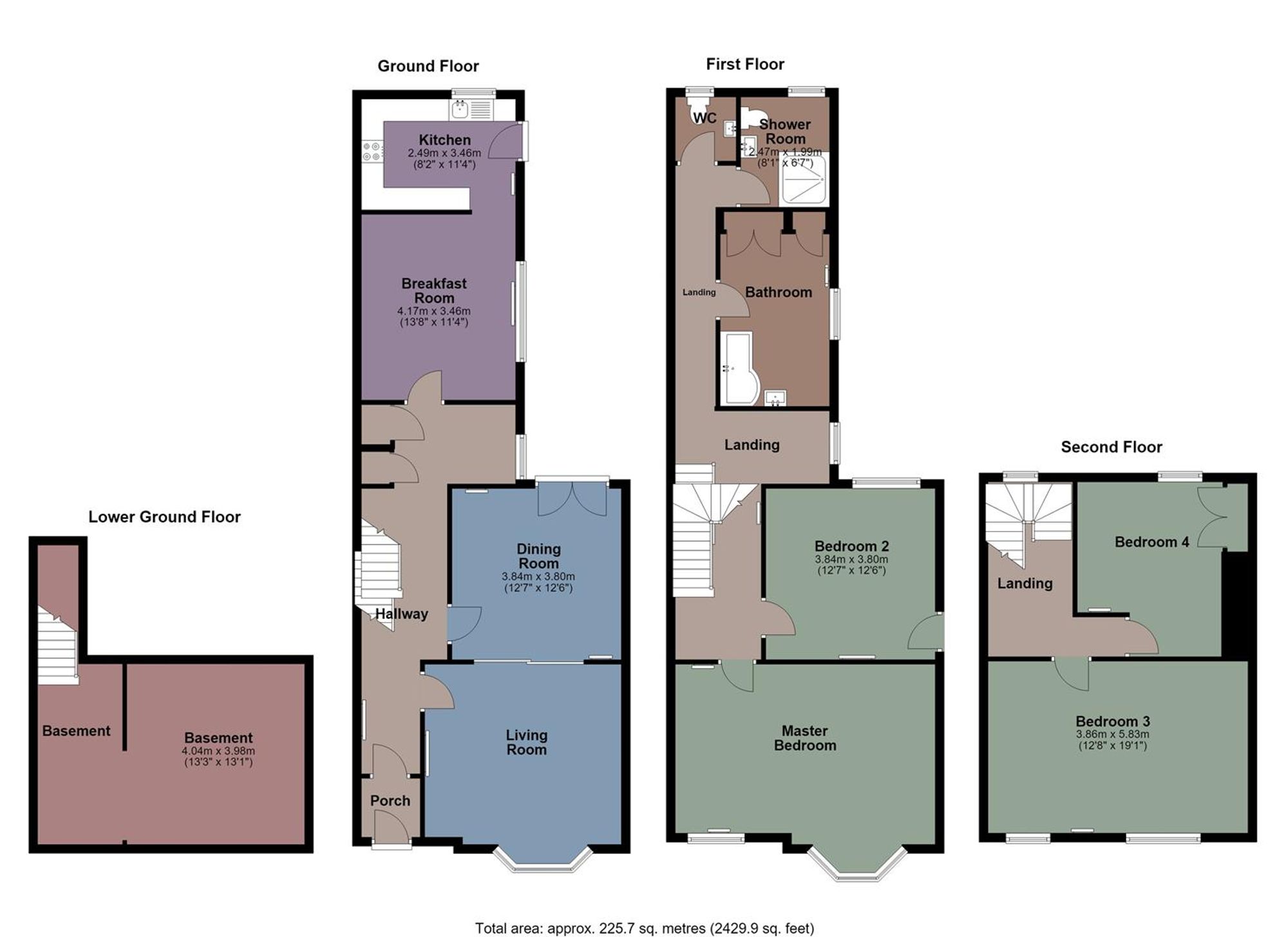 13, Eaton Crescent, Swansea floorplan