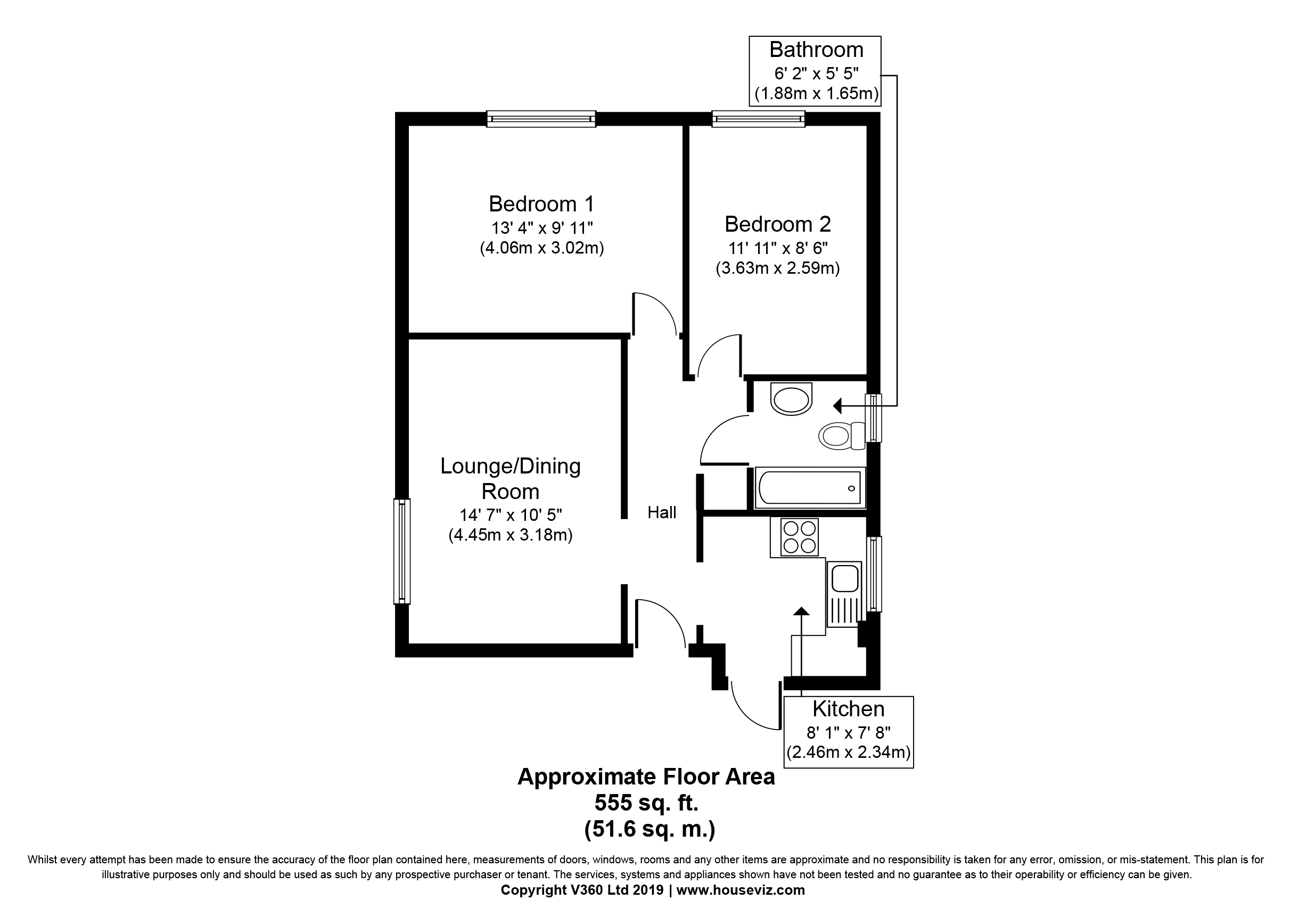 2 Bedrooms Flat for sale in Buckfield Court, Bathurst Walk, Richings Park, Buckinghamshire SL0