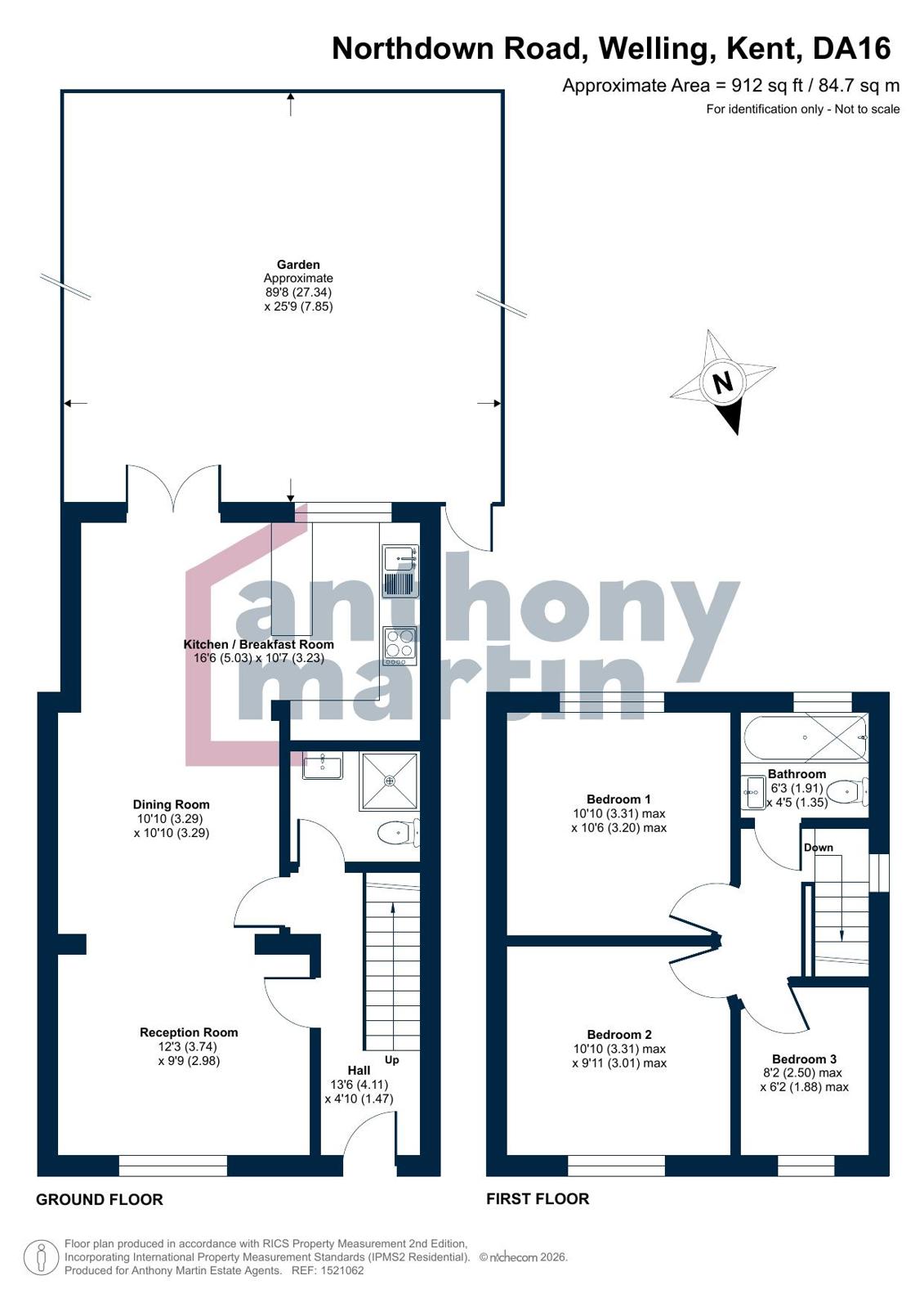 226, Northdown Road, Kent floorplan