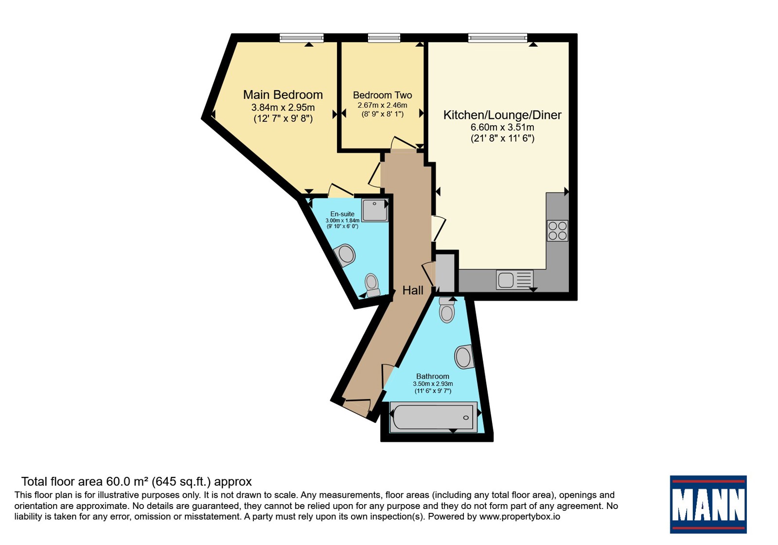 29, Parry Court, Gosport floorplan