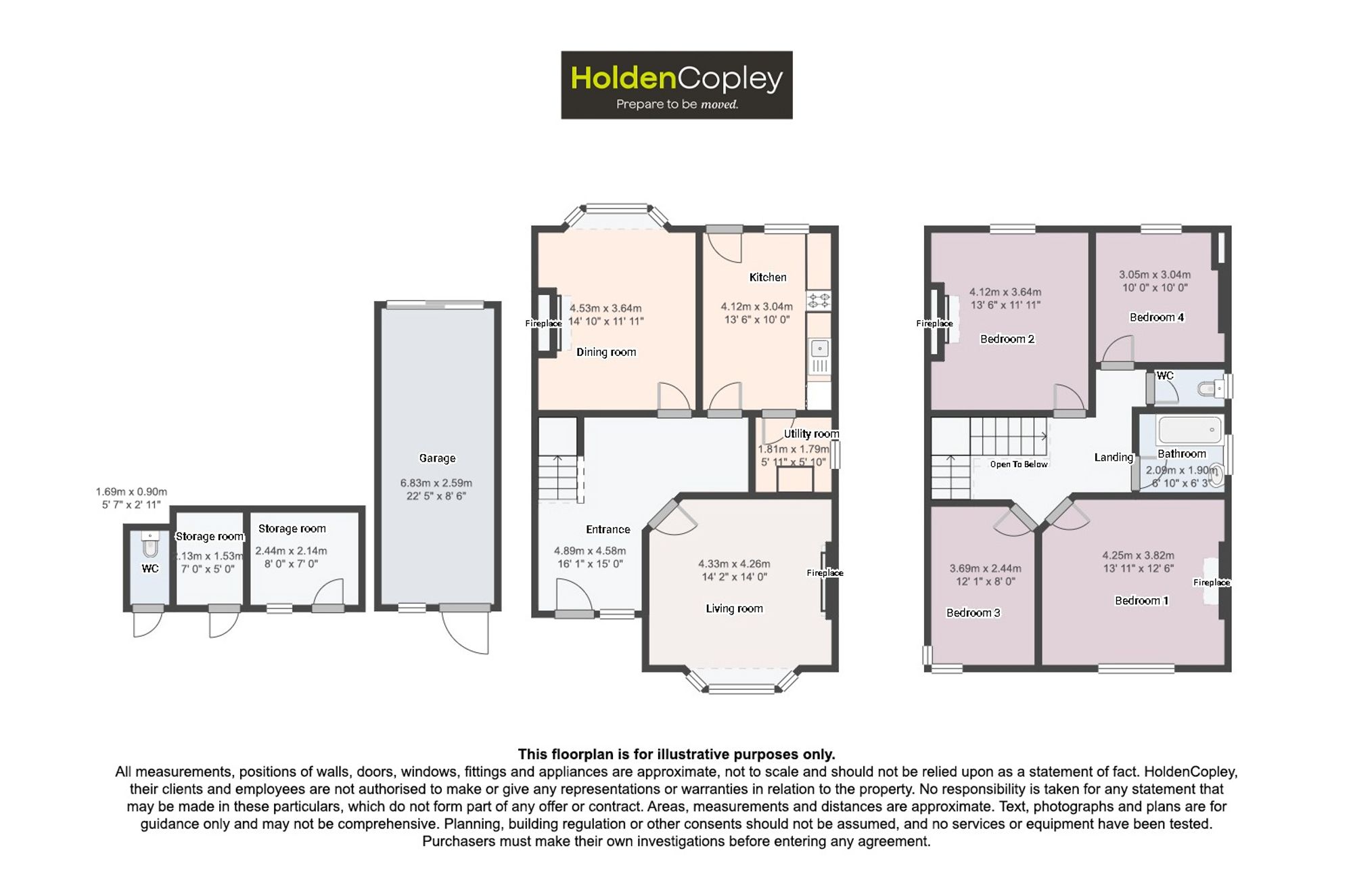 79 Chaworth Road, Nottingham floorplan