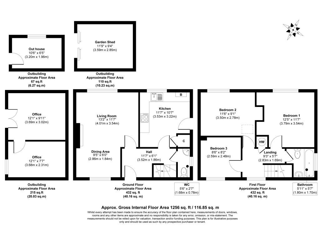 45, Churchill Avenue, Salisbury floorplan