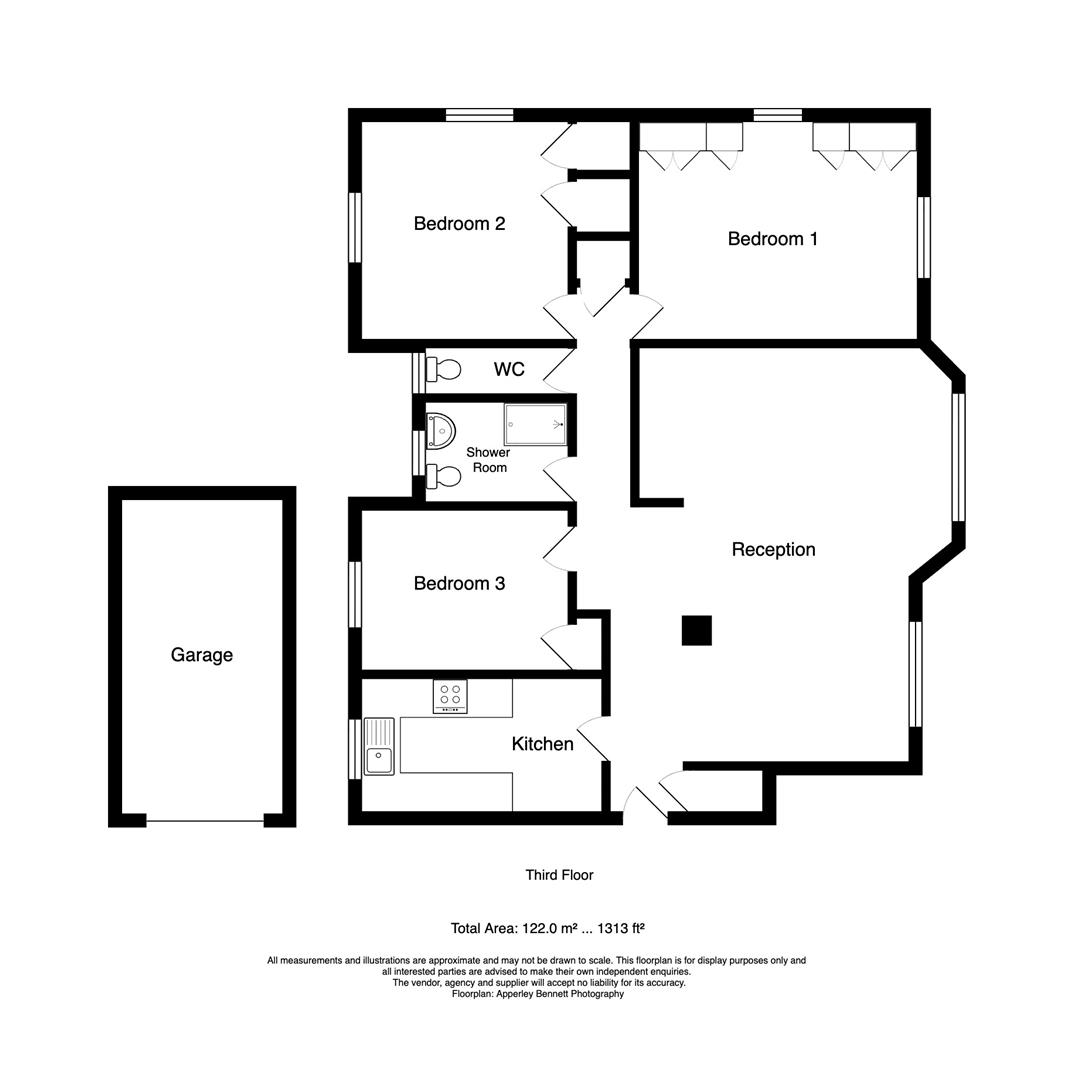 41, Stoneygate Court, Leicester floorplan