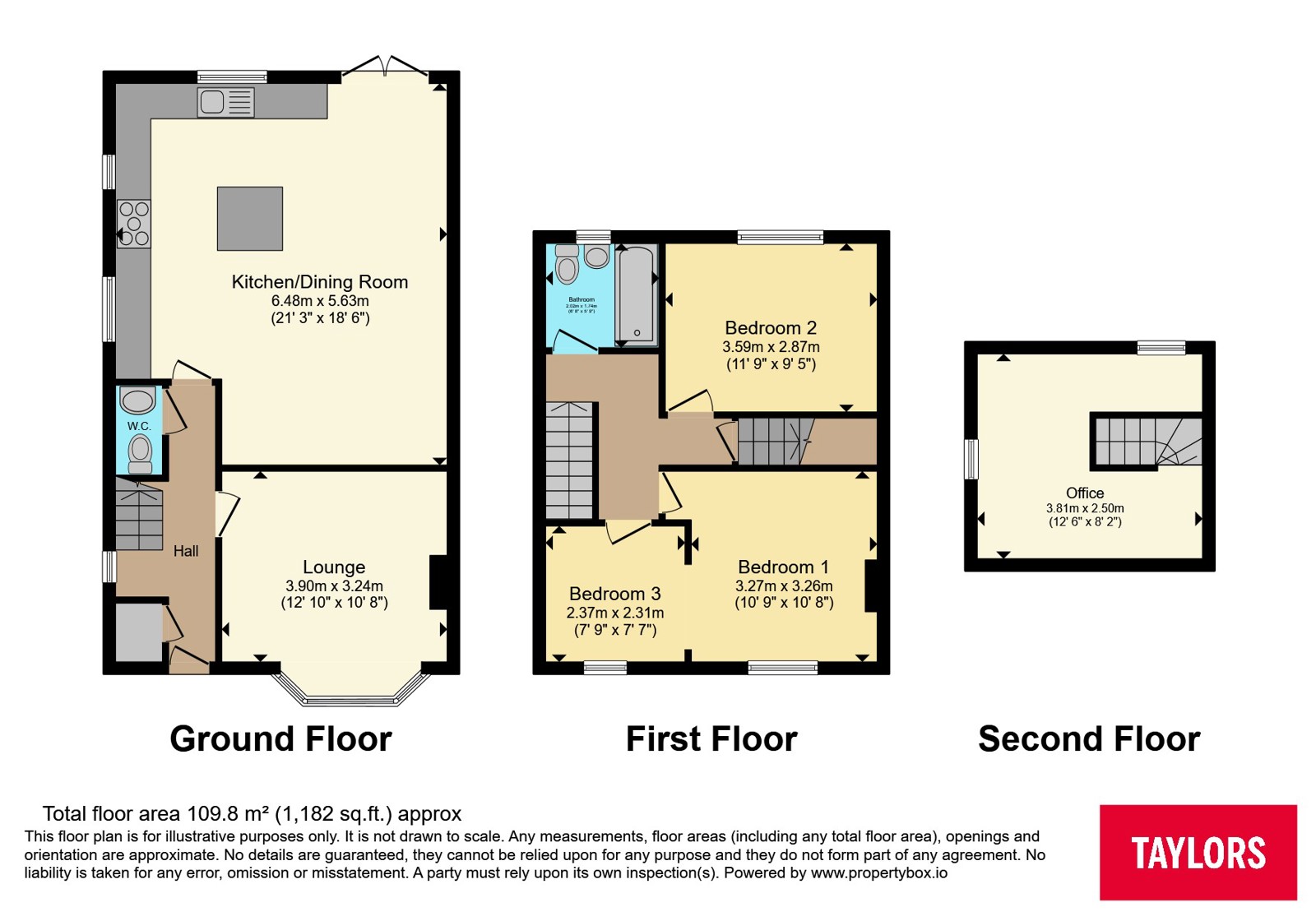6, Sweets Road, Bristol floorplan