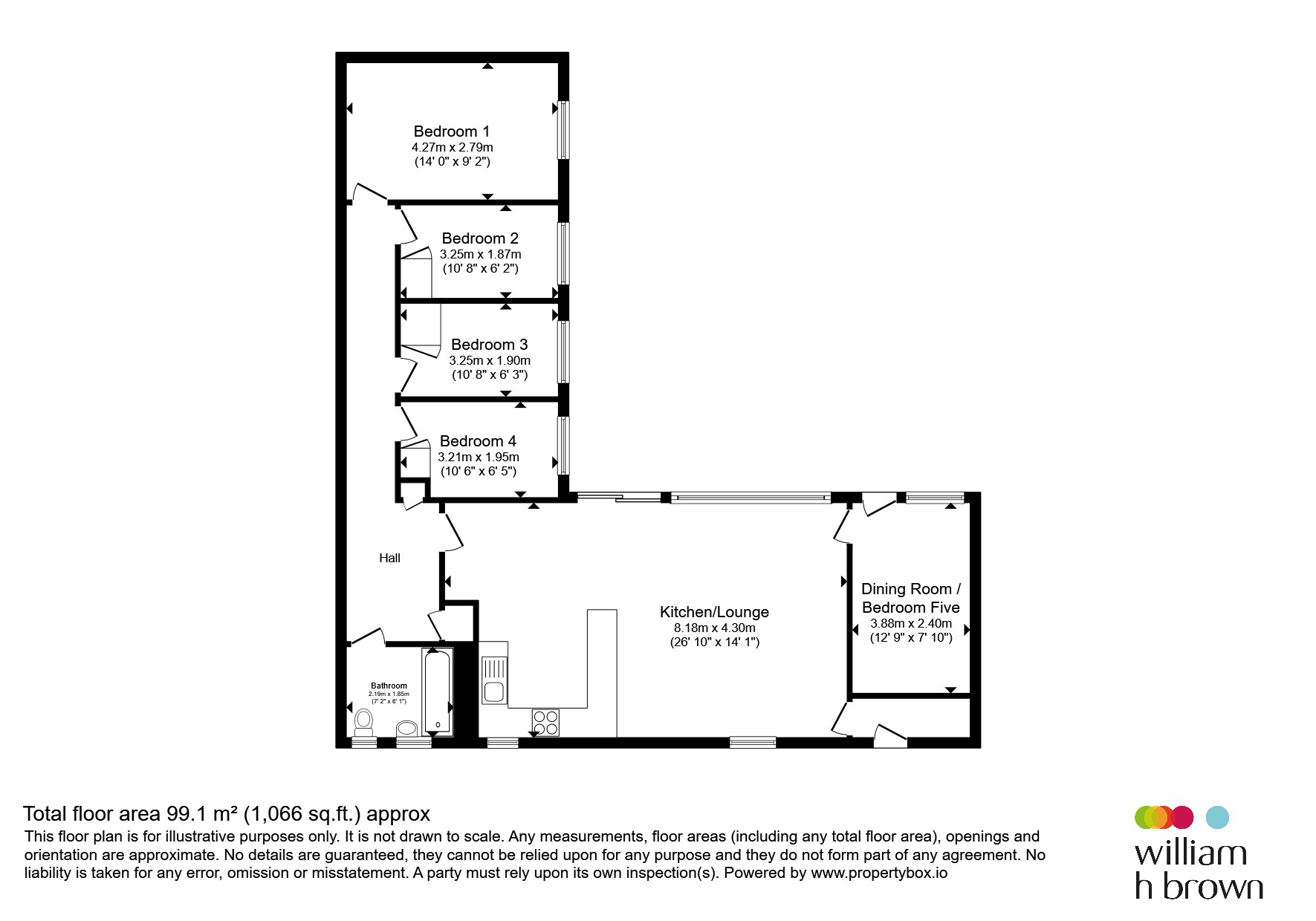 41, Bishopsfield, Harlow floorplan