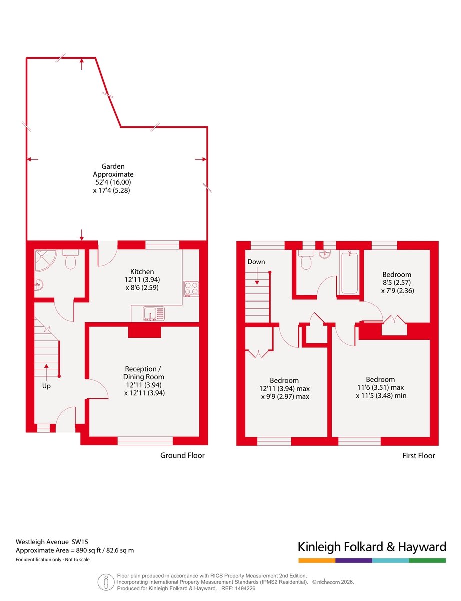 62, Westleigh Avenue, London floorplan