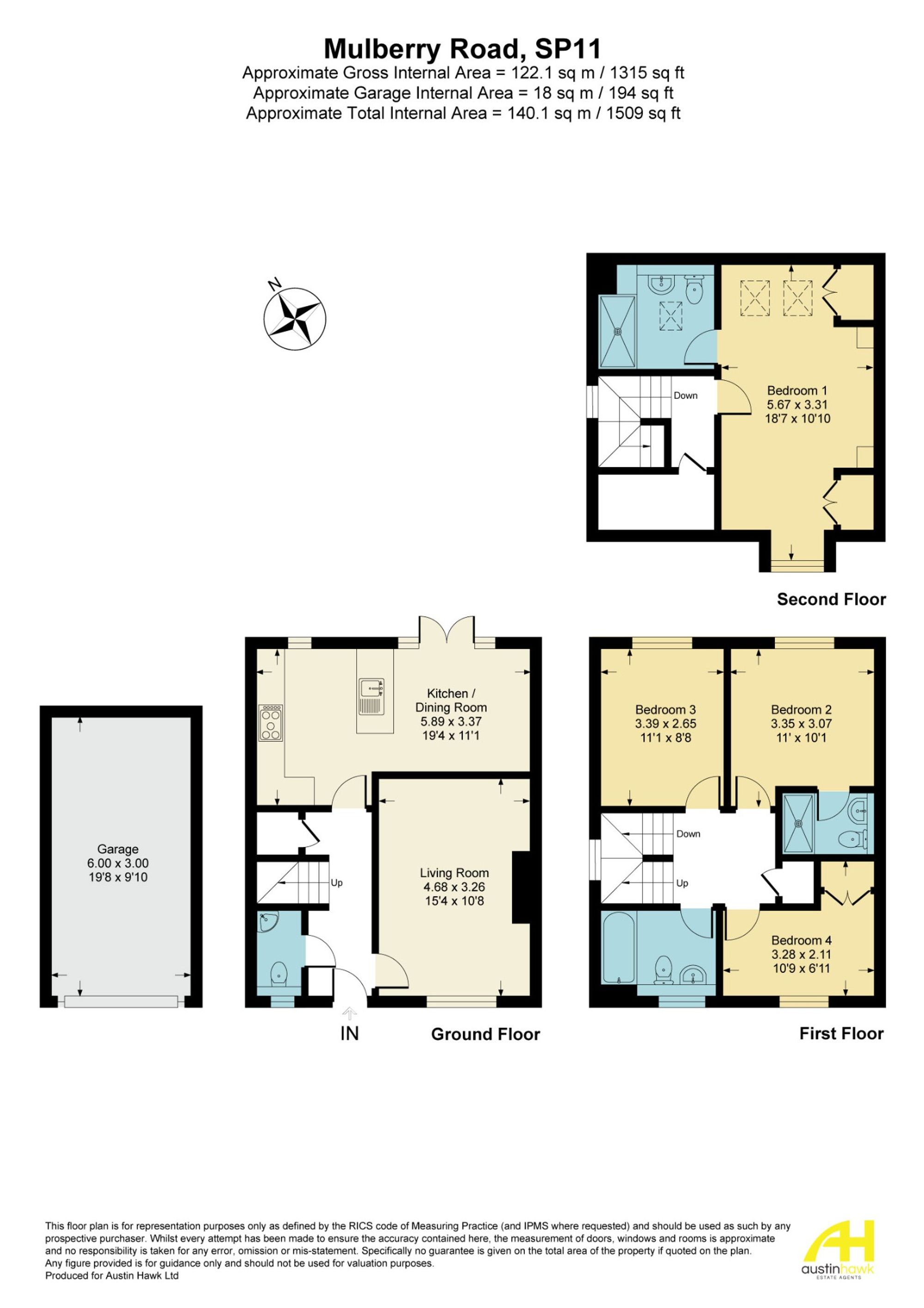 7 Mulberry Road, Andover floorplan