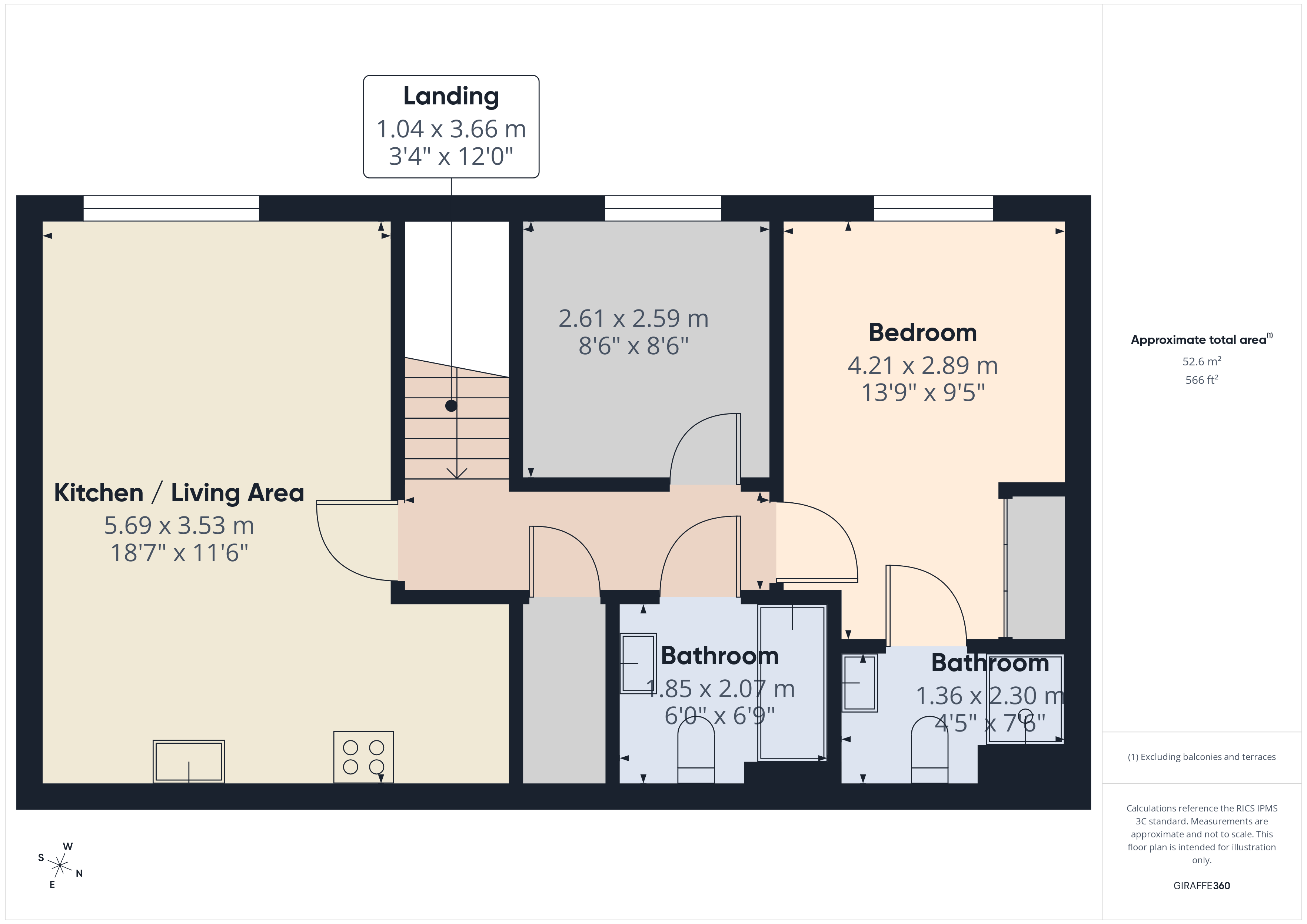16, The Fields, Hoo, Rochester floorplan