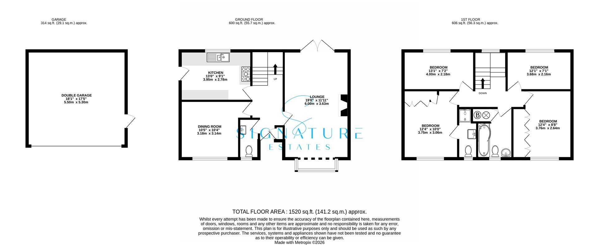 9, Yew Tree Drive, Hemel Hempstead floorplan