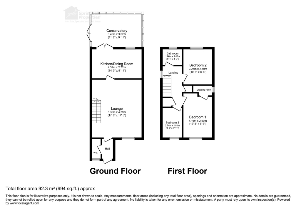 16, Ruby Close, Liverpool floorplan