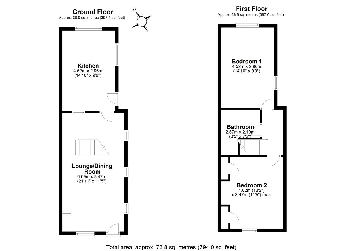 2 Bedrooms  for sale in Kinseys Lane, Ince, Chester CH2