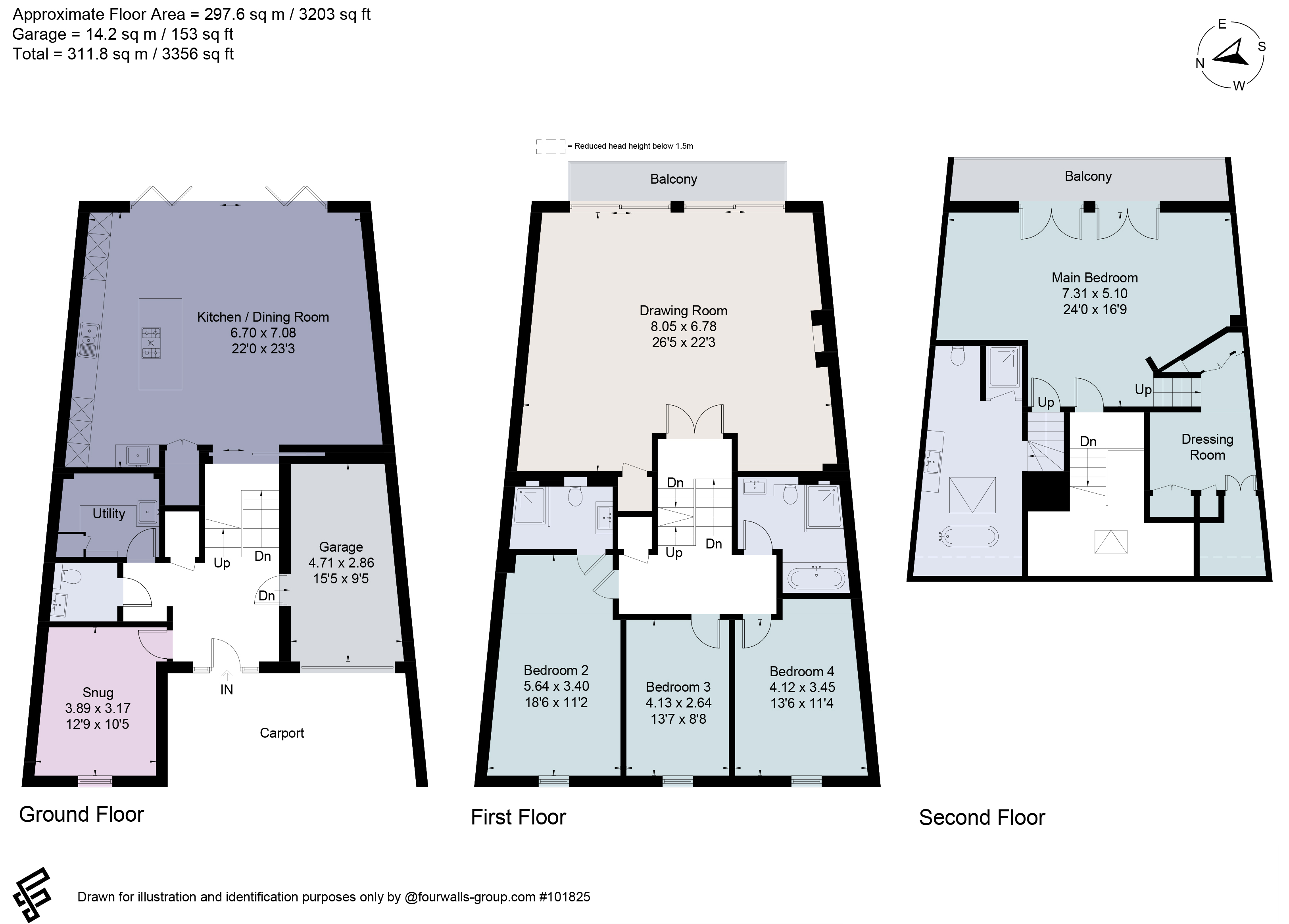 3, Greenway Crescent, Somerset floorplan