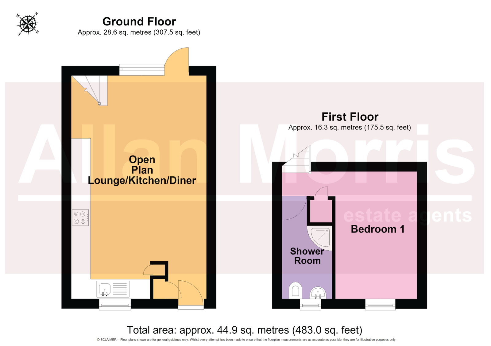 7, Framlingham Close, Worcester floorplan