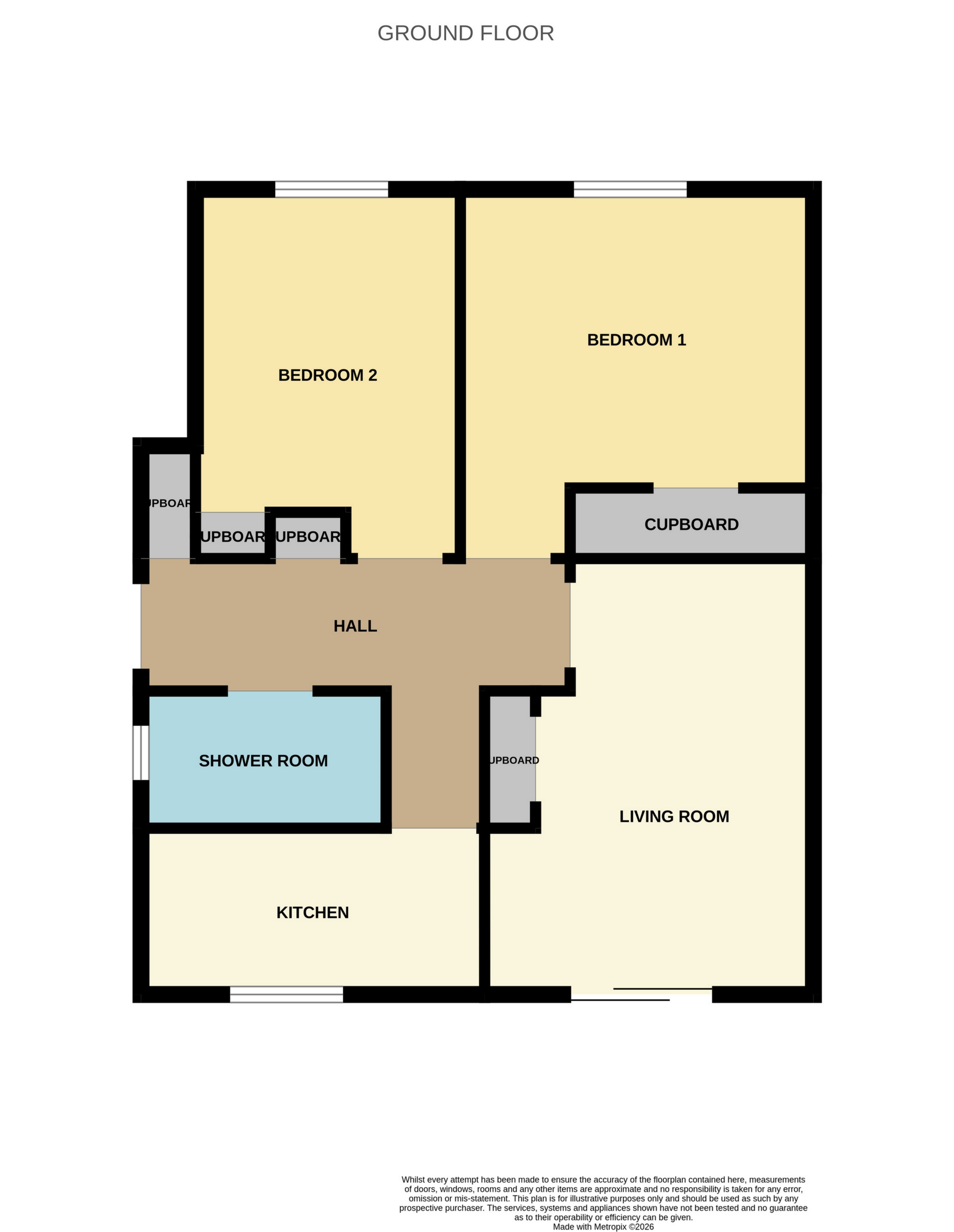 3, Lamont Terrace, Anstruther floorplan
