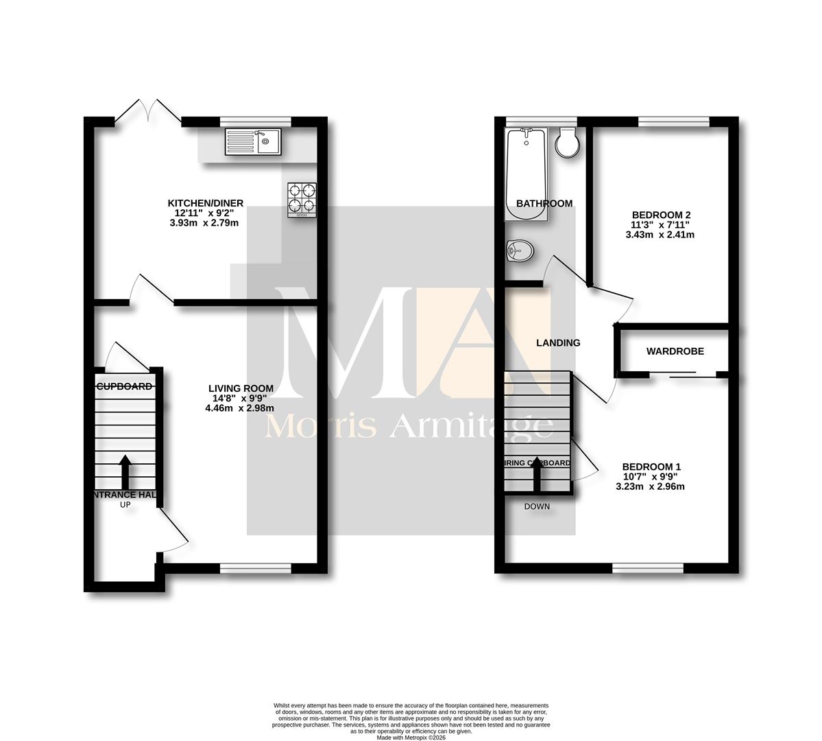 11, Heasman Close, Newmarket floorplan