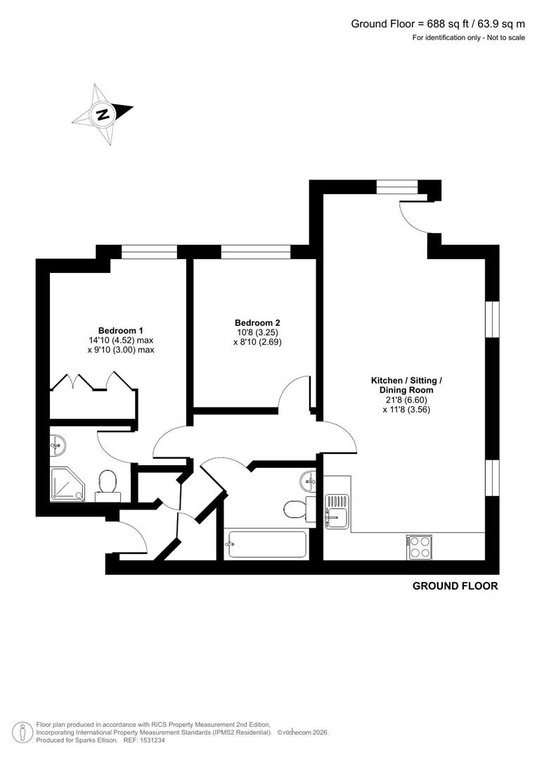 Hut Farm Place, Chandler's Ford floorplan