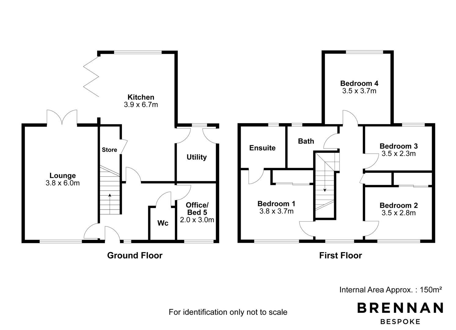 5, Cranford Road, Kettering floorplan