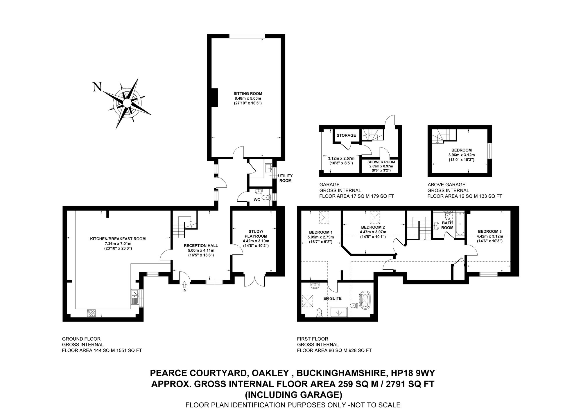 Dorset Down, 9 Pearce Courtyard, Oakley floorplan