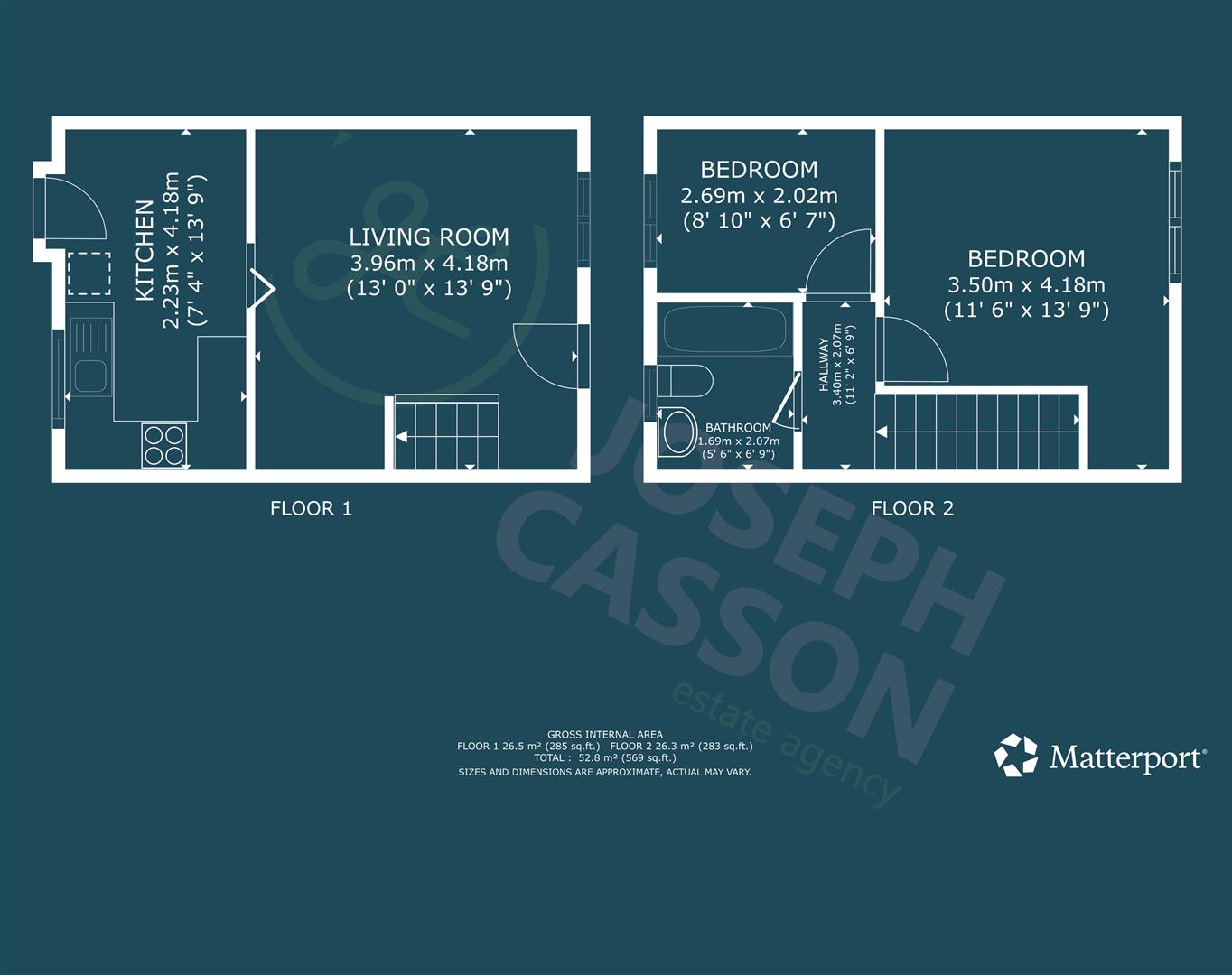 26, Linley Close, Bridgwater floorplan