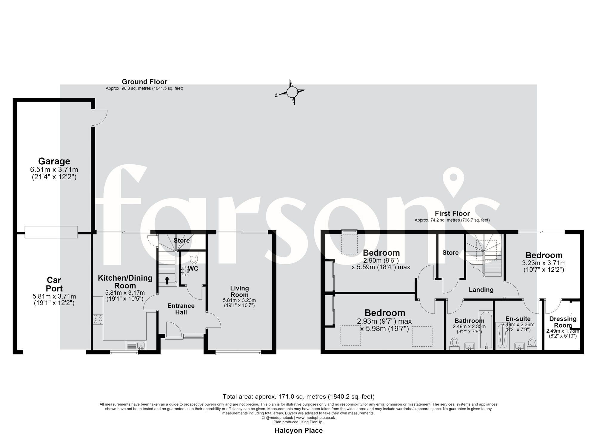 68 Halcyon Place, Brentwood floorplan