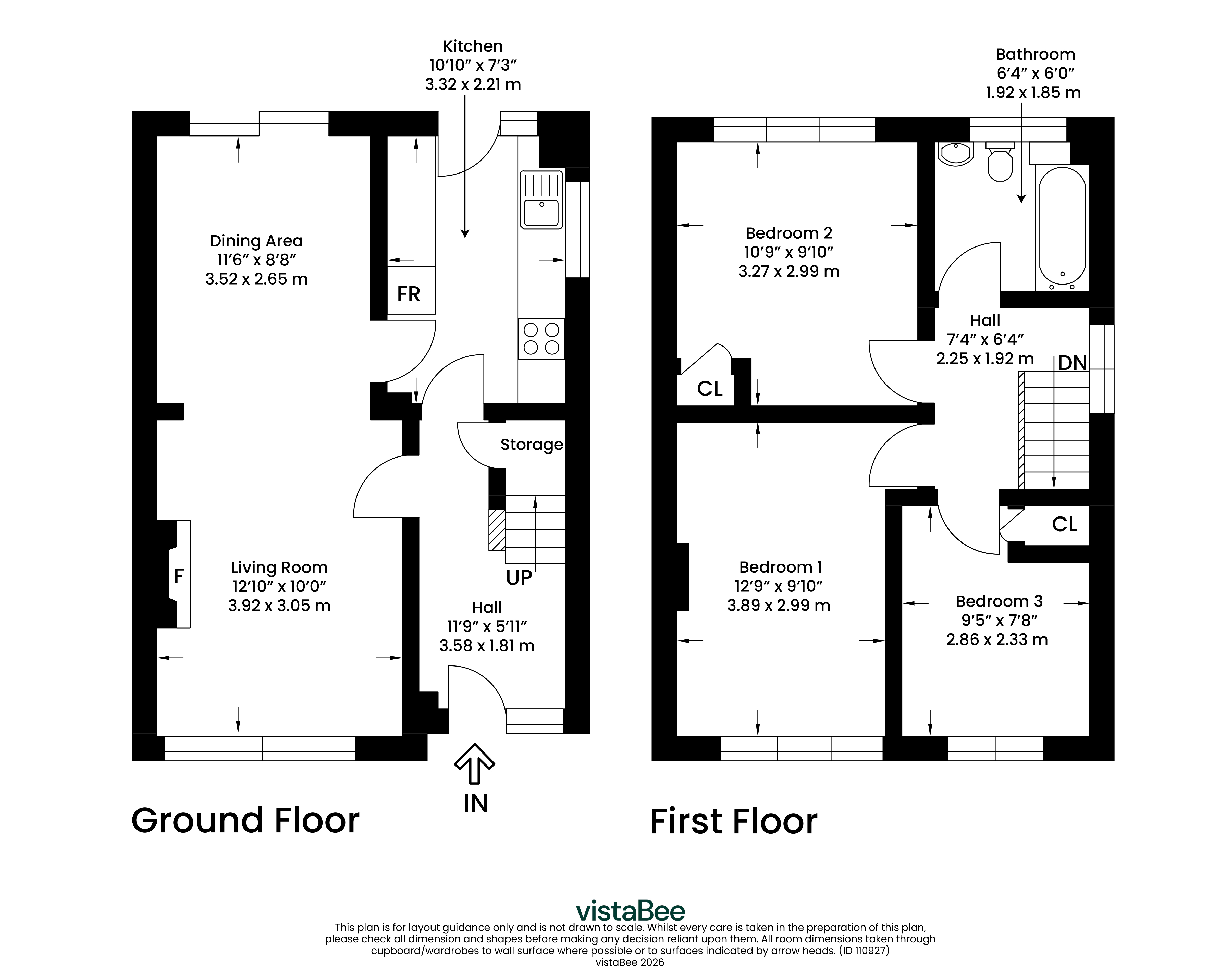 44, Merkland Drive, Glasgow floorplan