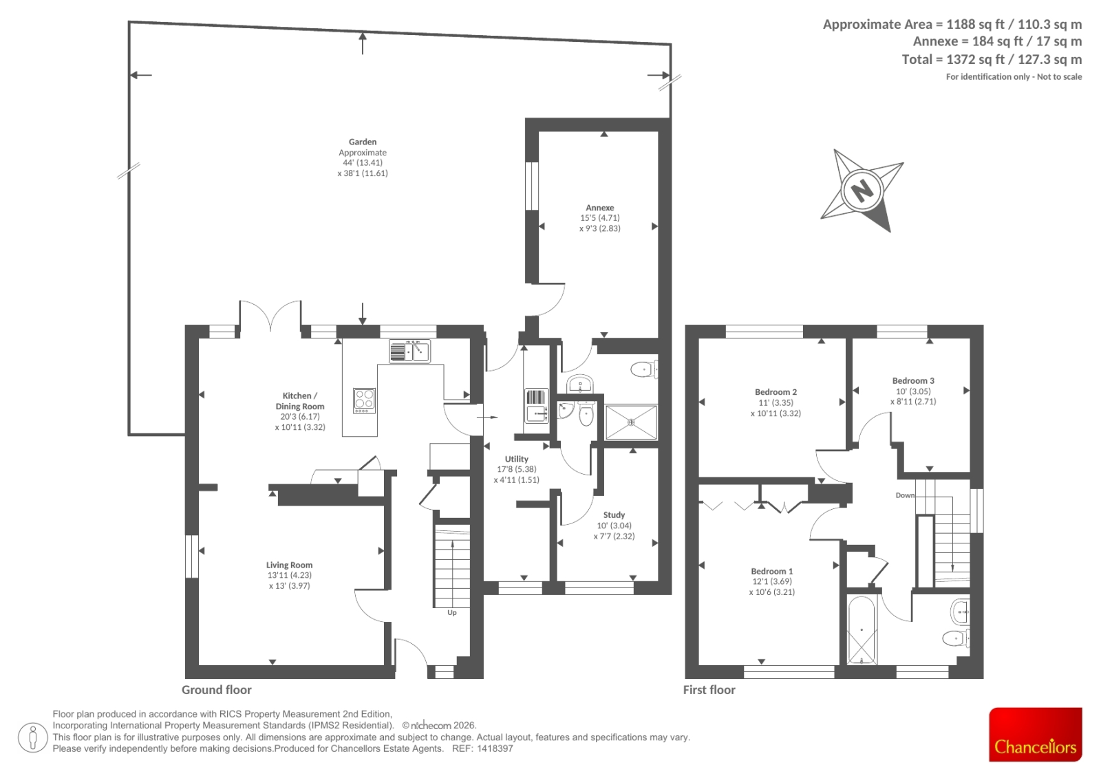 Penton Cottage,, Swallowfield Street, Reading floorplan