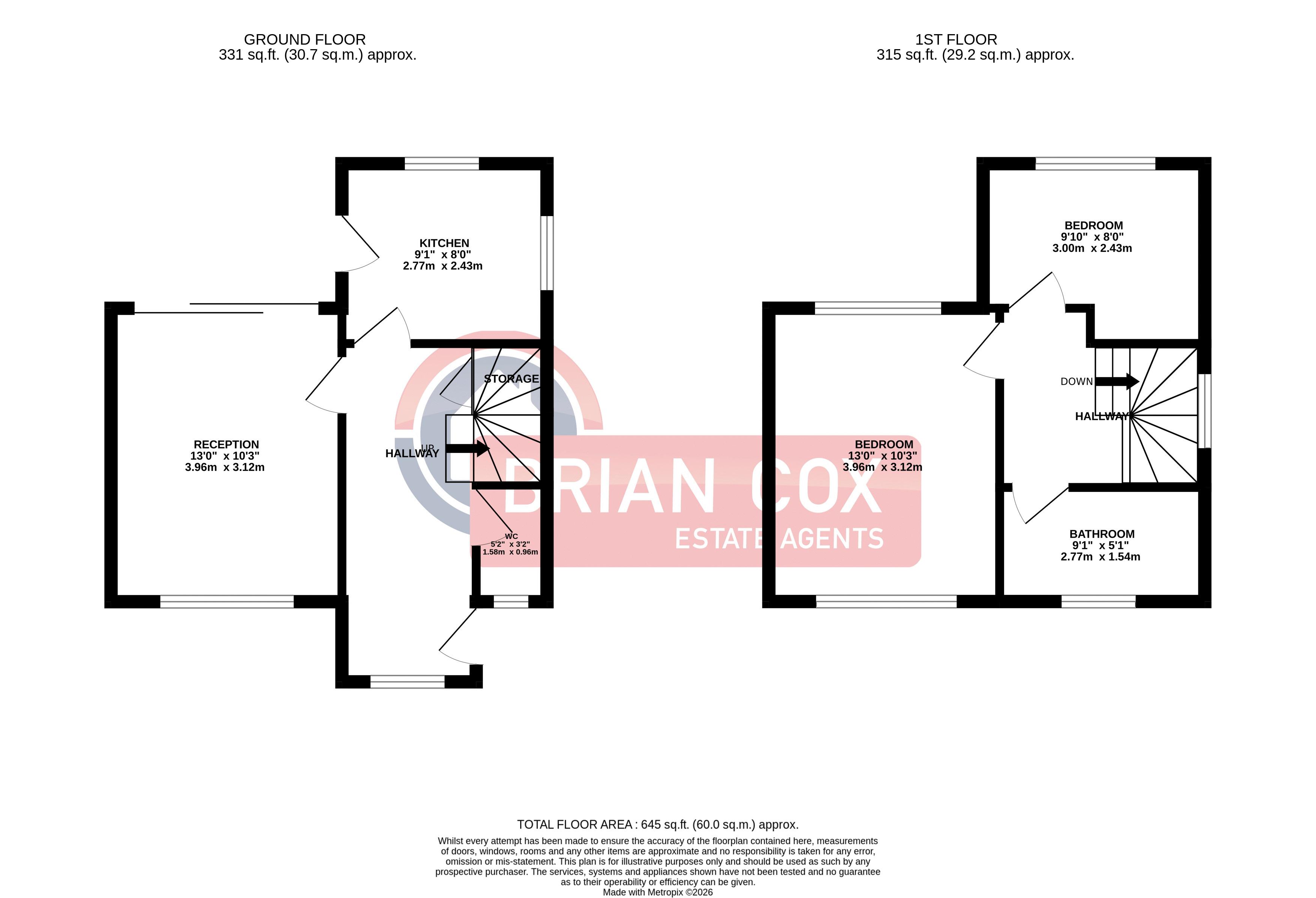 39a, Killowen Avenue, Northolt floorplan