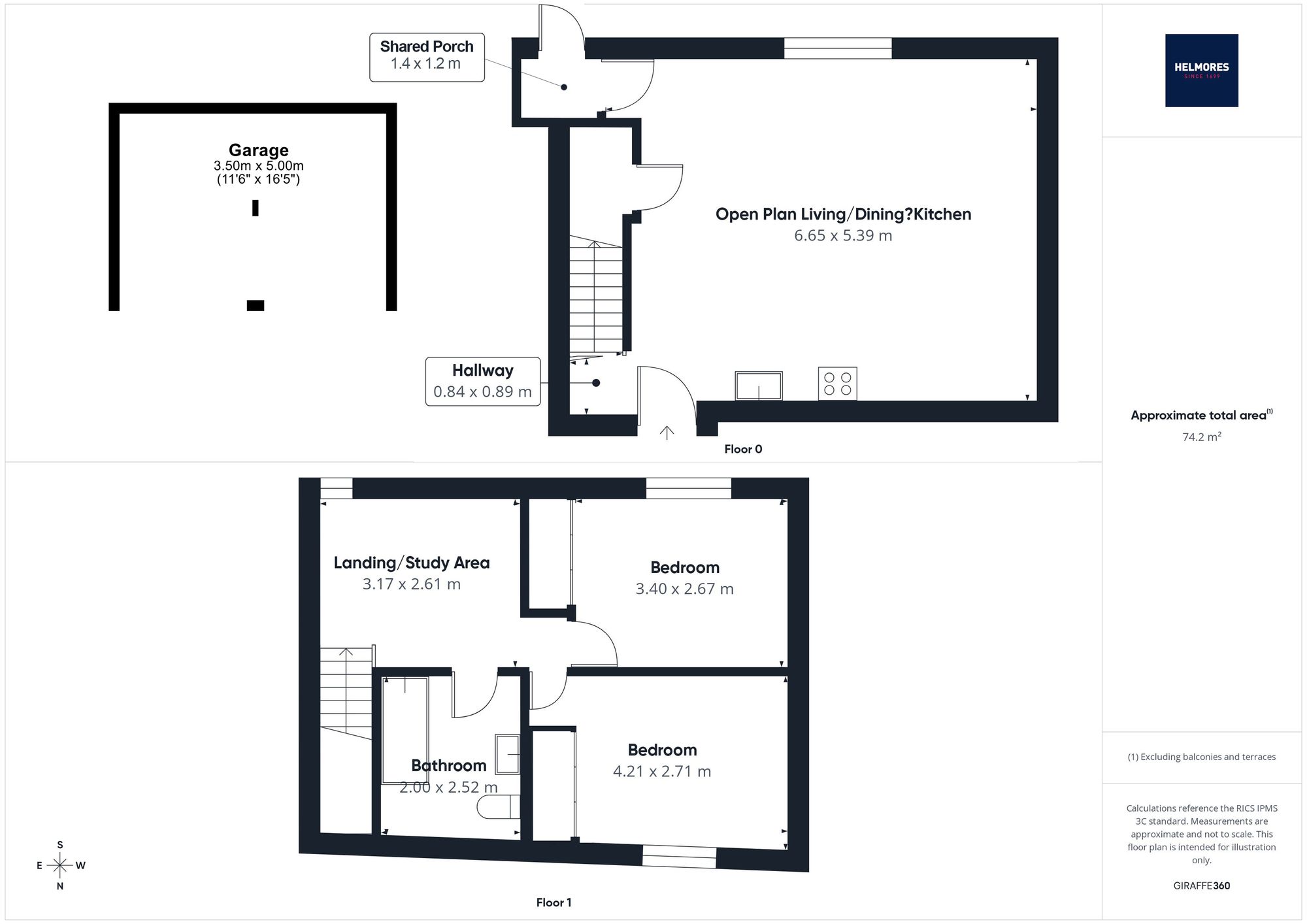 Horseshoe Barn, Crediton floorplan