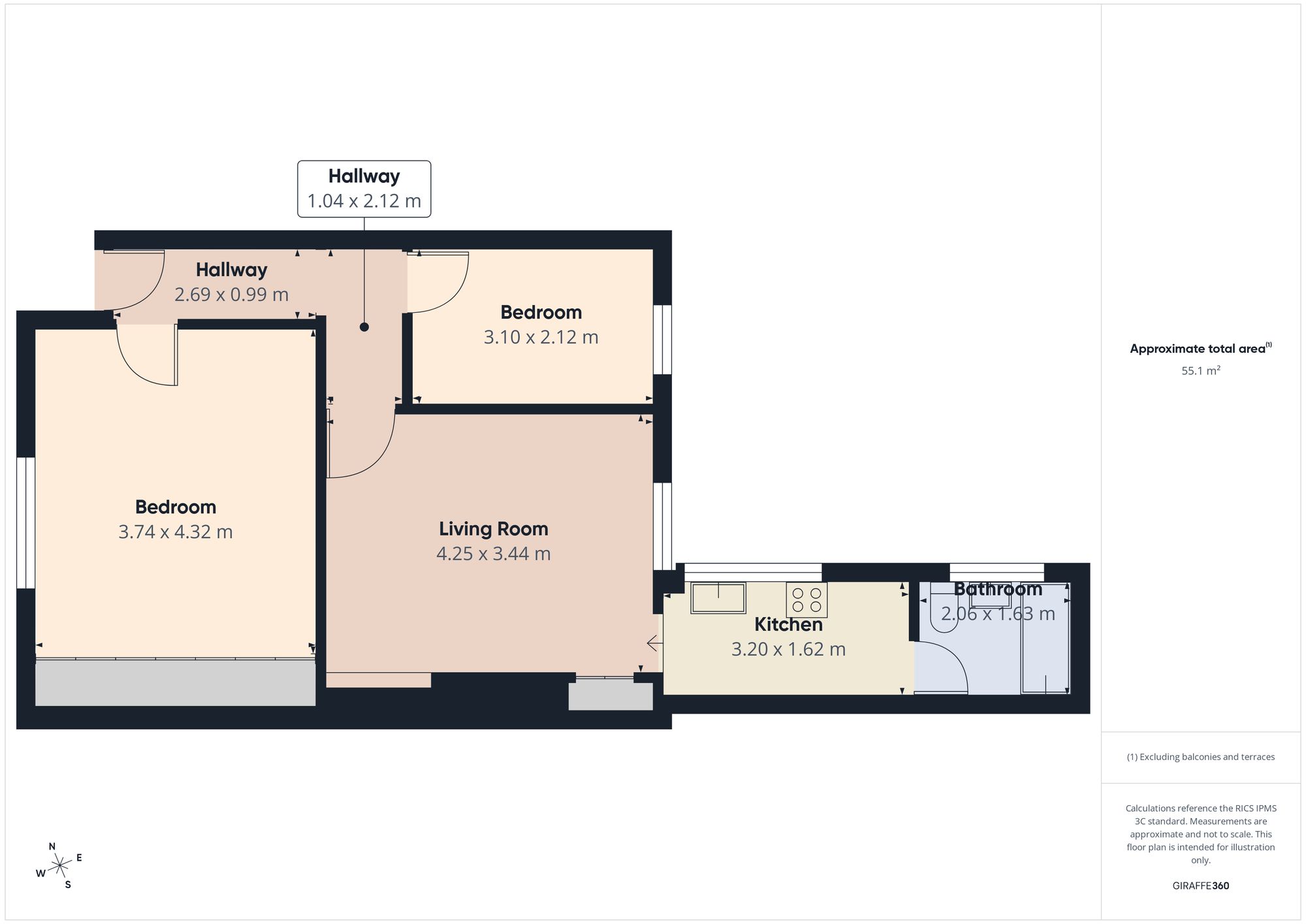 2 Percy Terrace, Sunderland floorplan