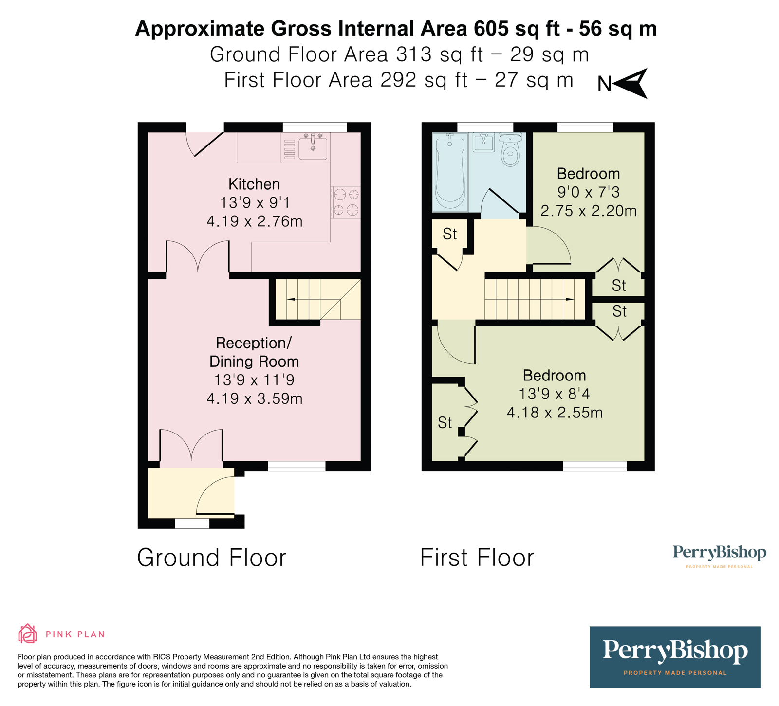 5, Field Close, Cirencester floorplan