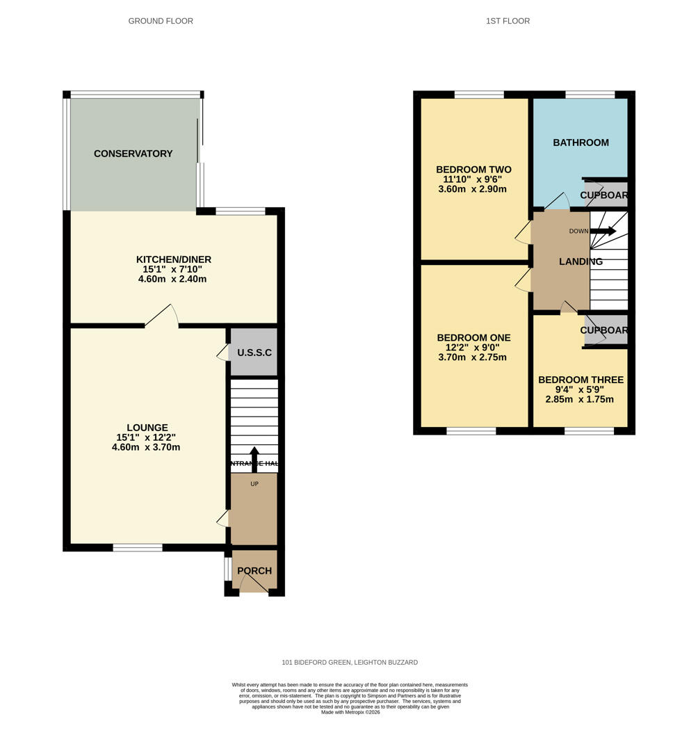Bideford Green, Leighton Buzzard floorplan