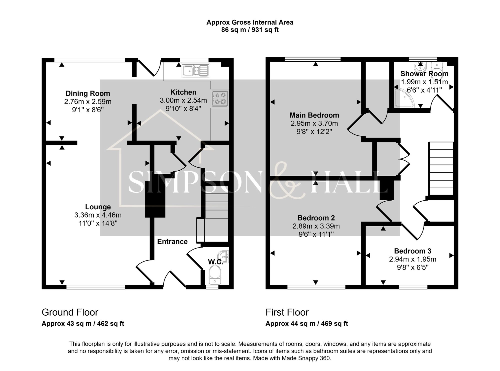 41 Arcon Road, Ashford floorplan