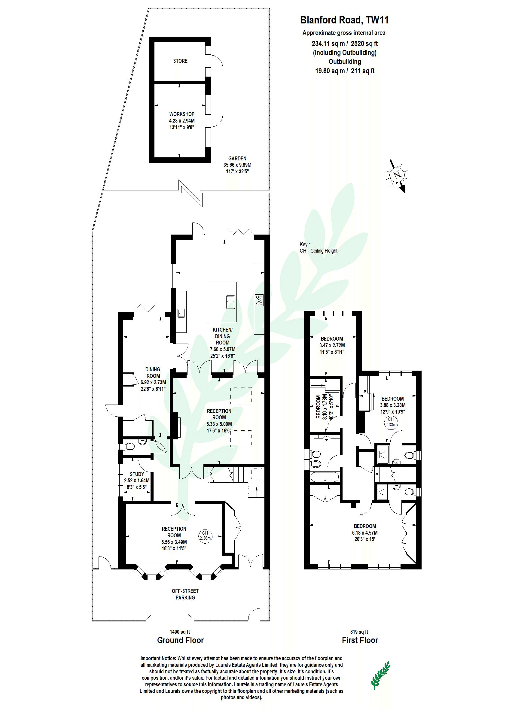 Blandford Road, Teddington TW11, 4 bedroom detached house for sale